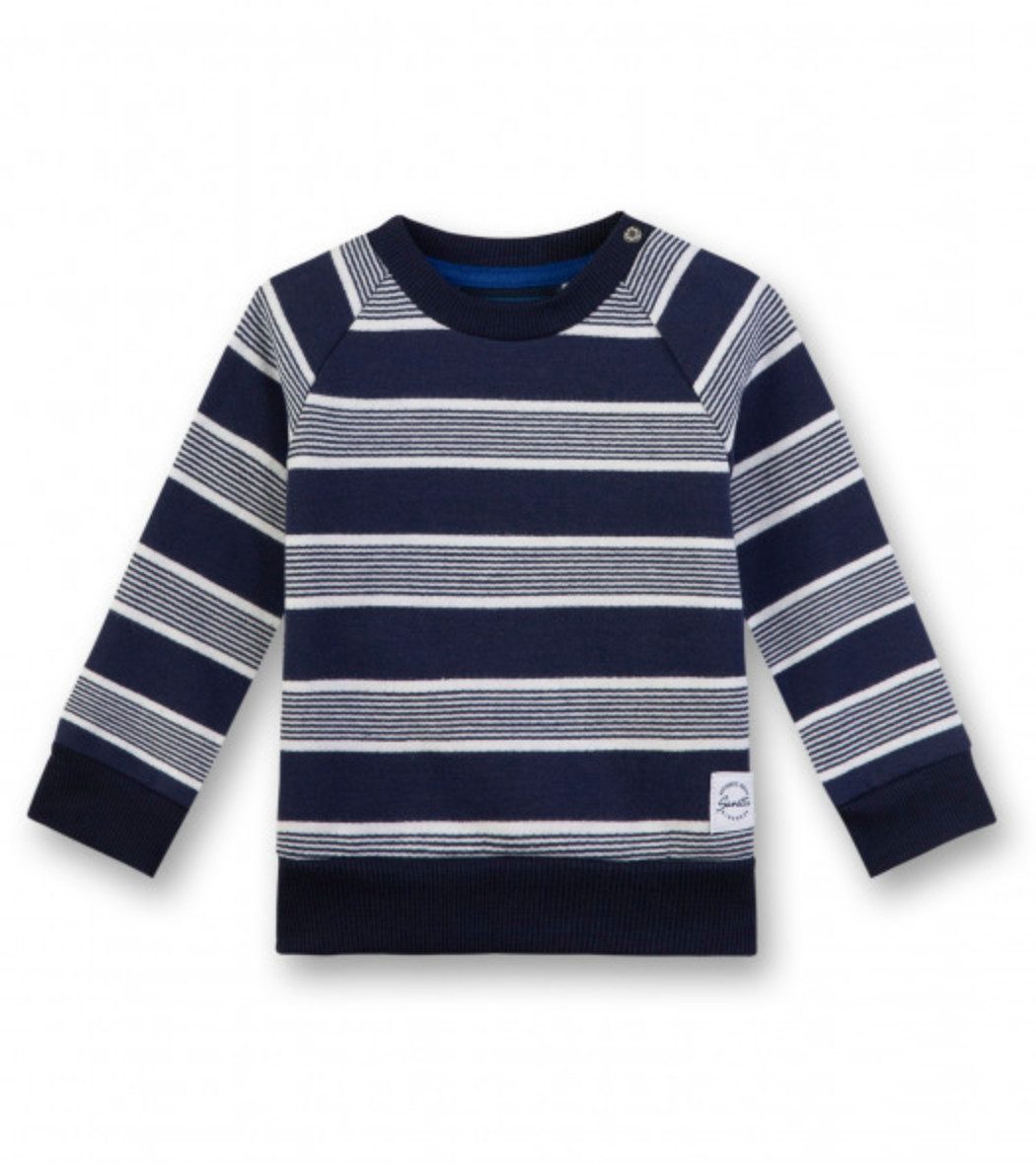 Sanetta Sweater Sanetta Kidswear Baby Jungen Sweatshirt mit Streifenmuster