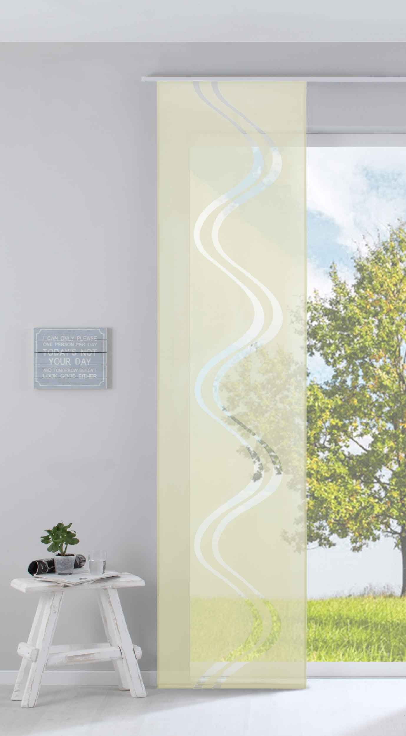 Gardinenbox Schiebegardine (1 St), Klettband, blickdicht, Verdunkelung »Mil günstig online kaufen