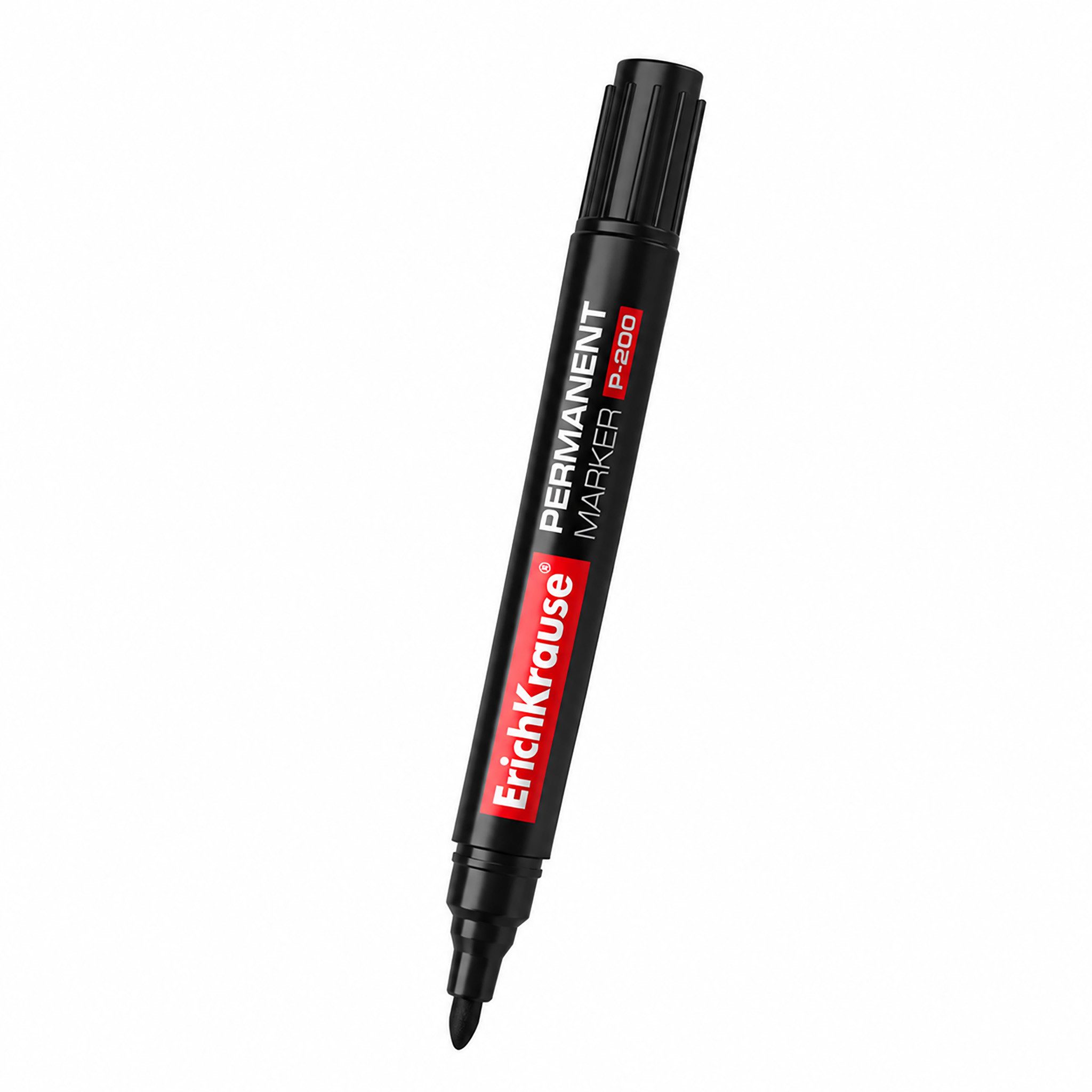 Erich Krause Marker, Permanent Marker P-200 wasserfest 0,8-2mm Schwarz 1 Stück