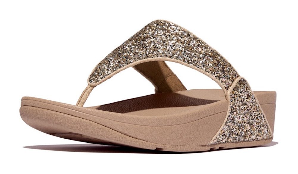 Fitflop LULU MULTI-TONAL GLITTER TOE Zehentrenner günstig online kaufen
