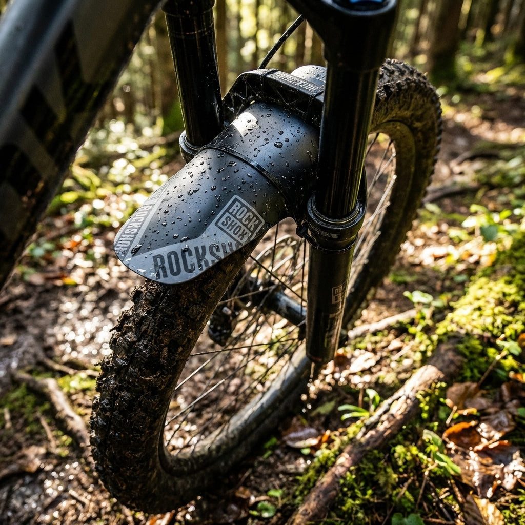 RockShox Schutzblech RockShox VR-Steckblech Fender schwarz/grau/Putty - Schutzblech für Fed