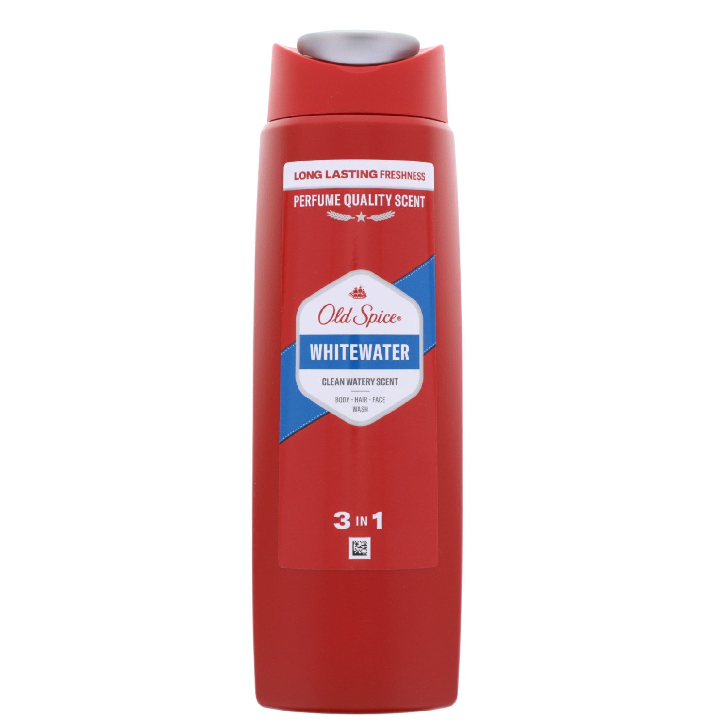 Old Spice Haarshampoo 3x Old Spice Whitewater 3in1 Shampoo für Haar, Gesicht & Körper für la