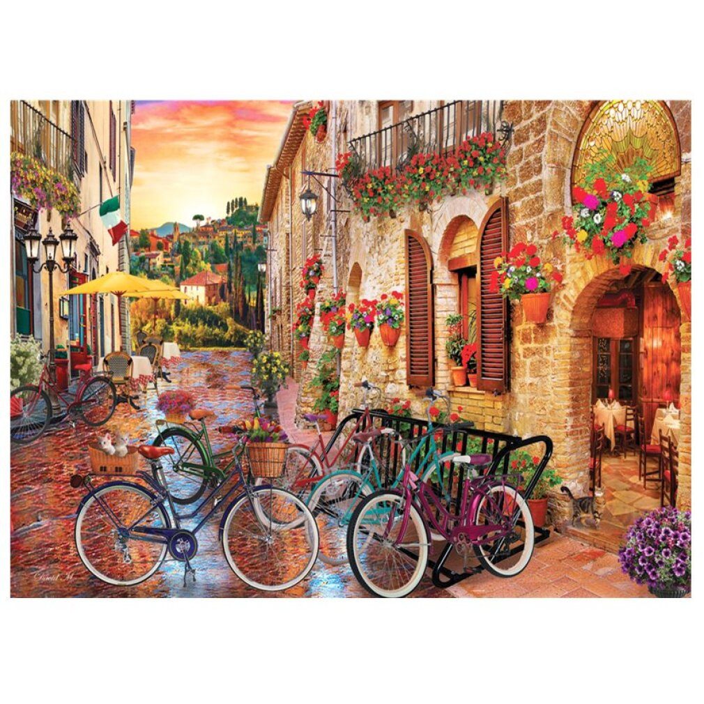 ANATOLIAN Puzzle ANATOLISCHES Puzzle Radfahren in der Toskana 1000 Teile, Puzzleteile