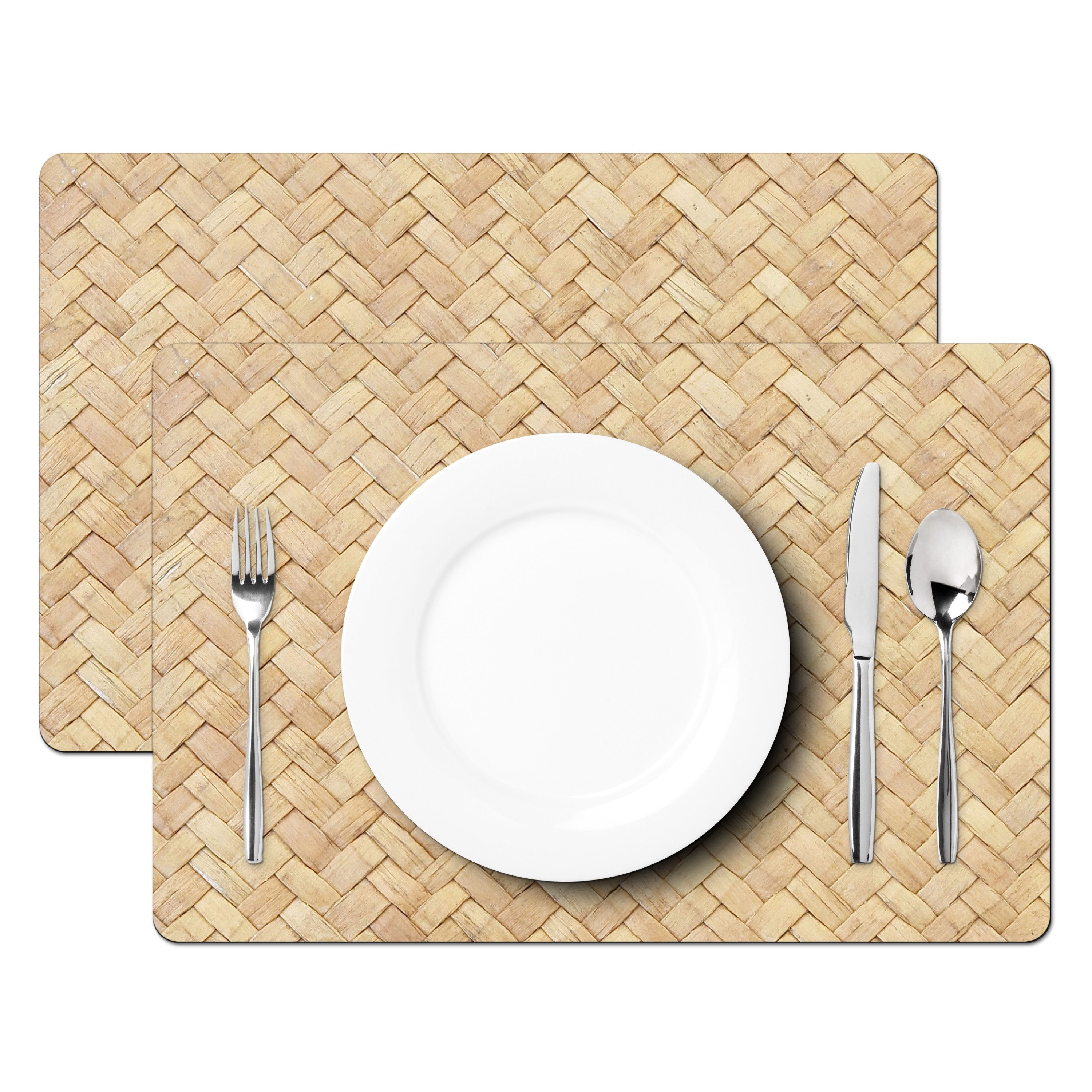 MuchoWow Platzset Muster - Beige - günstig online kaufen