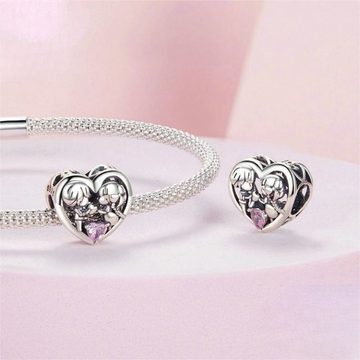 Fivejoy Bead 925 Sterling Silber Liebe Figur diy Armband Perlen (1-tlg), Geschenke für liebe Menschen