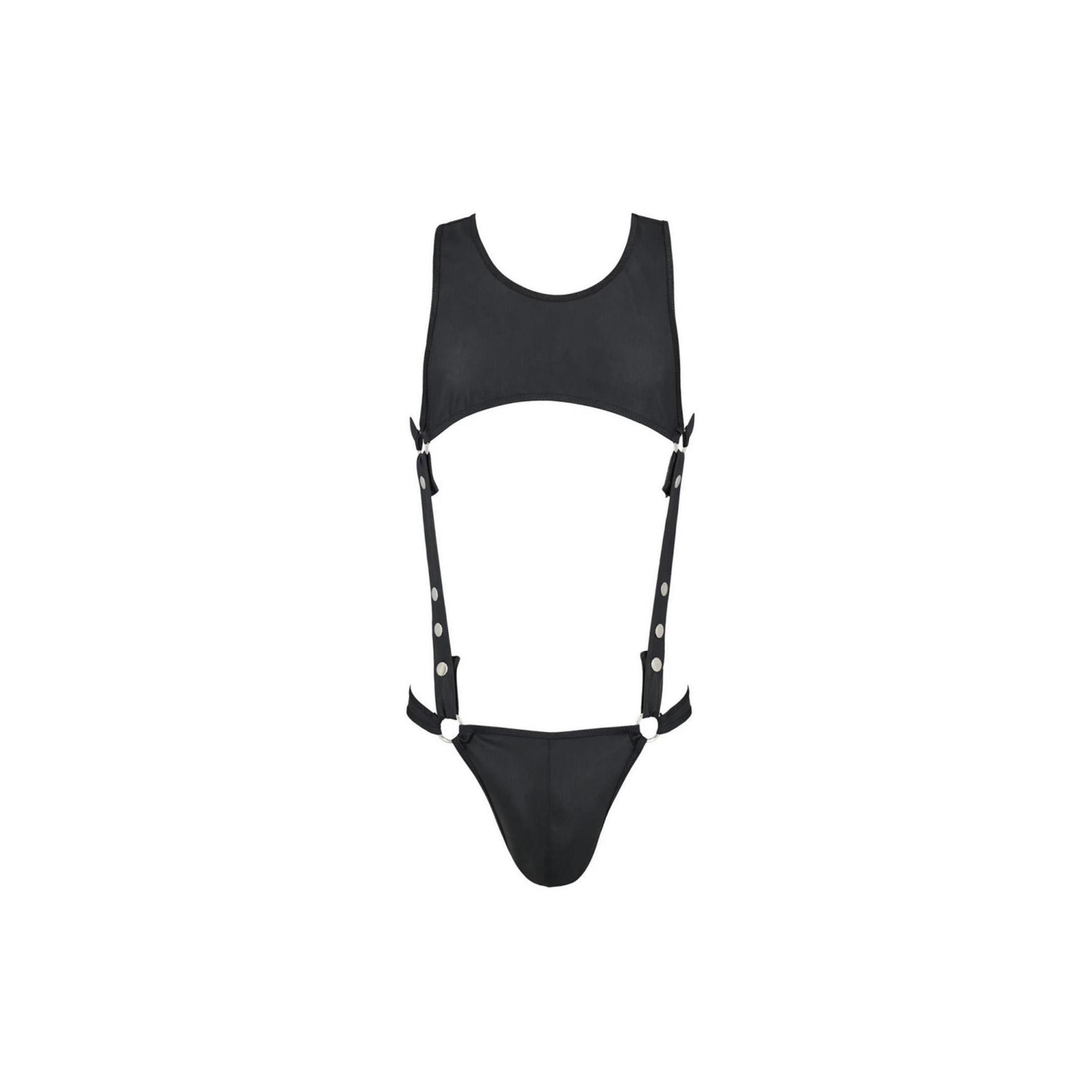 Passion Menswear Body PM 056 ADAM body black - (L/XL,S/M,XXL)