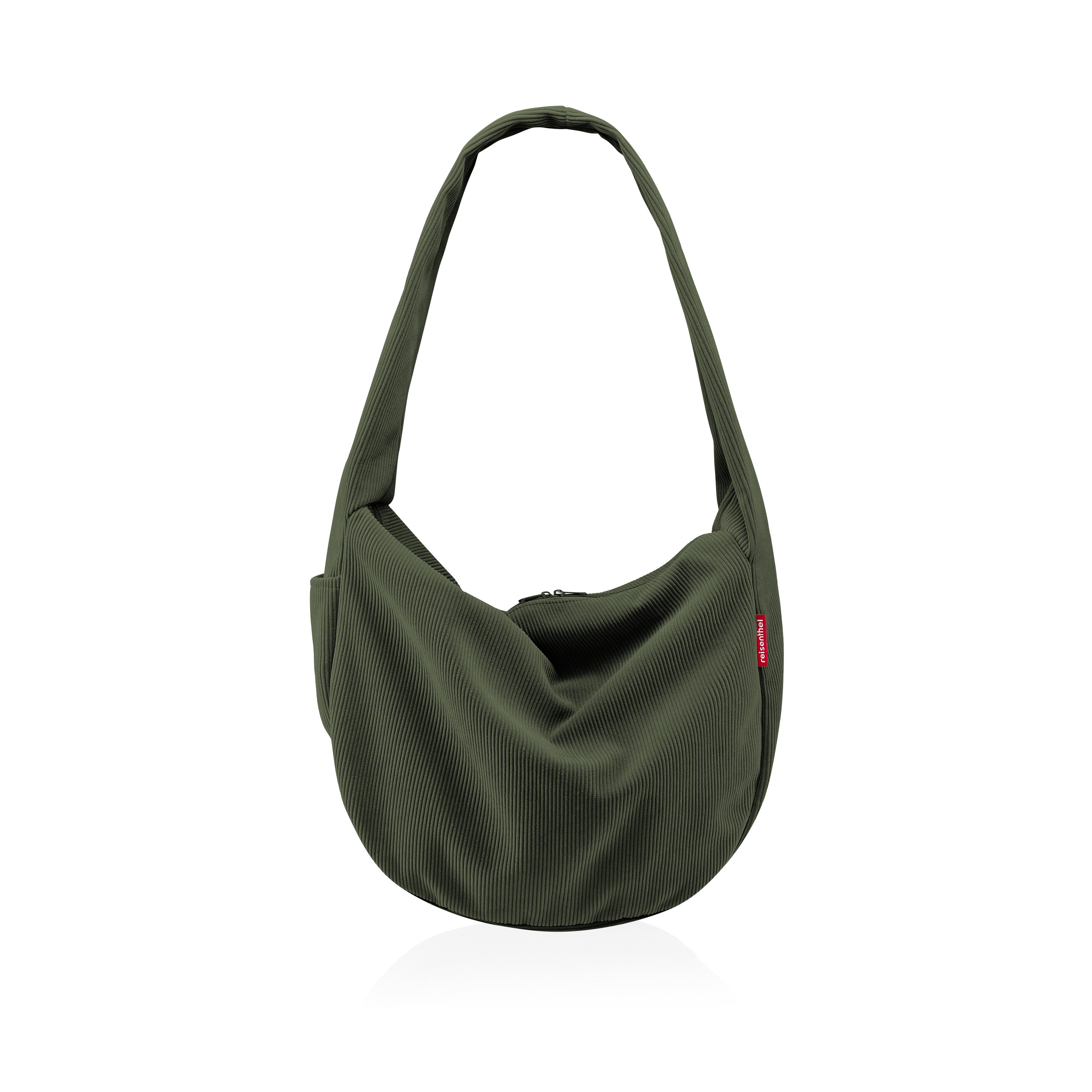 REISENTHEL® Schultertasche moonbag 24 Liter, kleines Steckfach Innen und Außen - kleine Reißverschlusstasche Außen