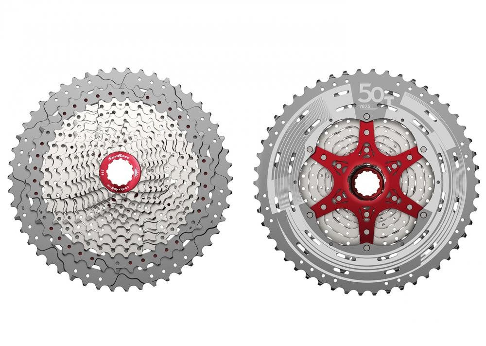 SunRace Zahnkranz SunRace Kassette CSMZ90 WA5 12-fachWide Ratio 11-50 Zähne