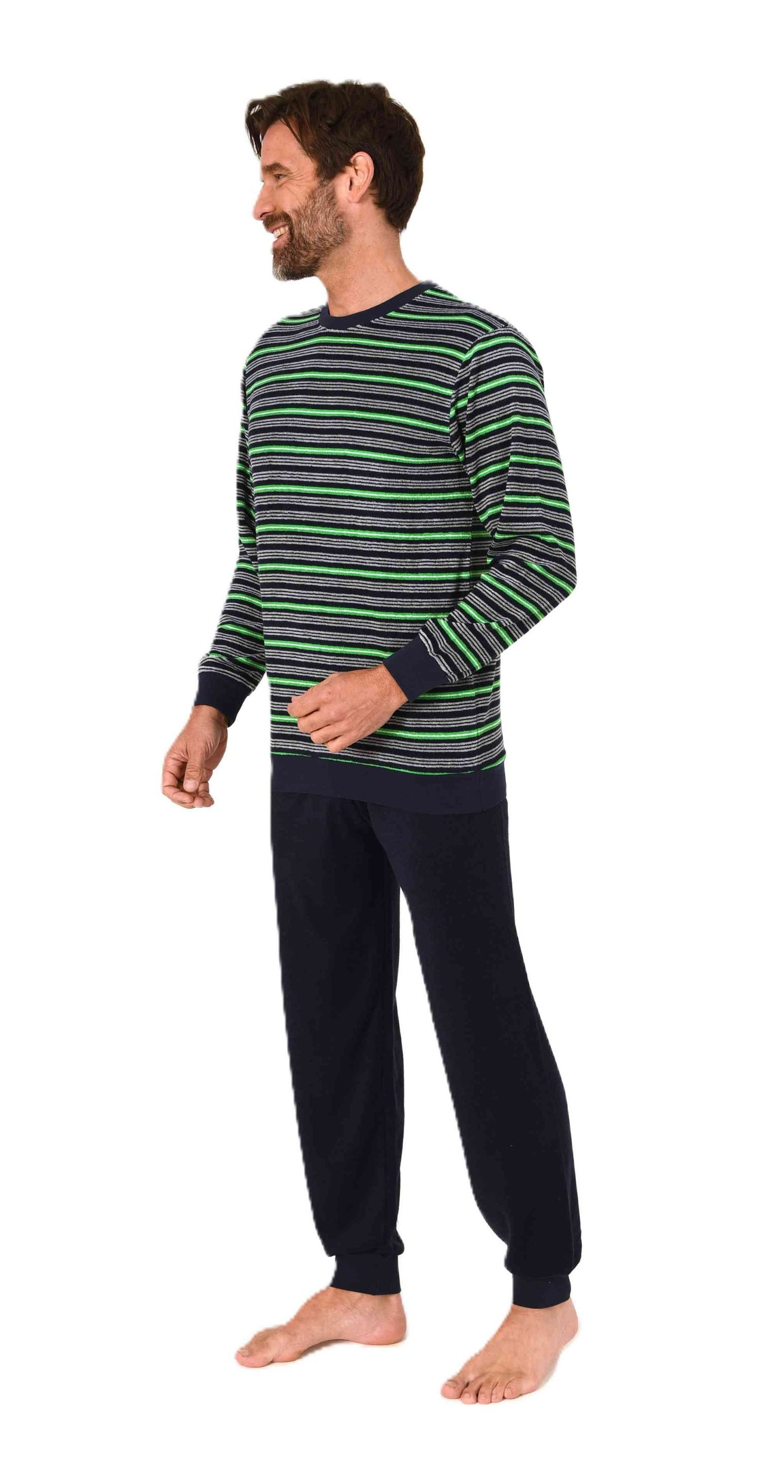 Normann Pyjama Normann Herren Frottee Schlafanzug günstig online kaufen