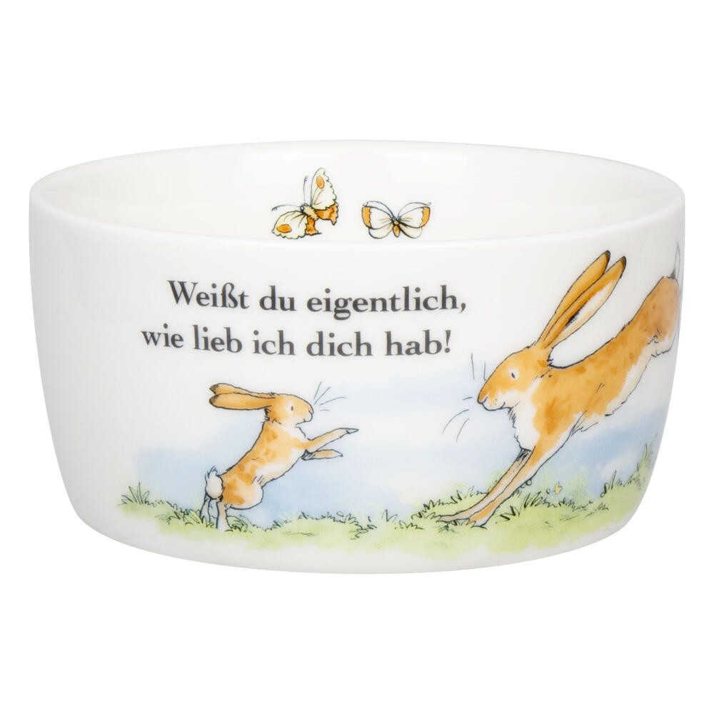 Könitz Müslischale Weißt du eigentlich, 380 ml, Porzellan