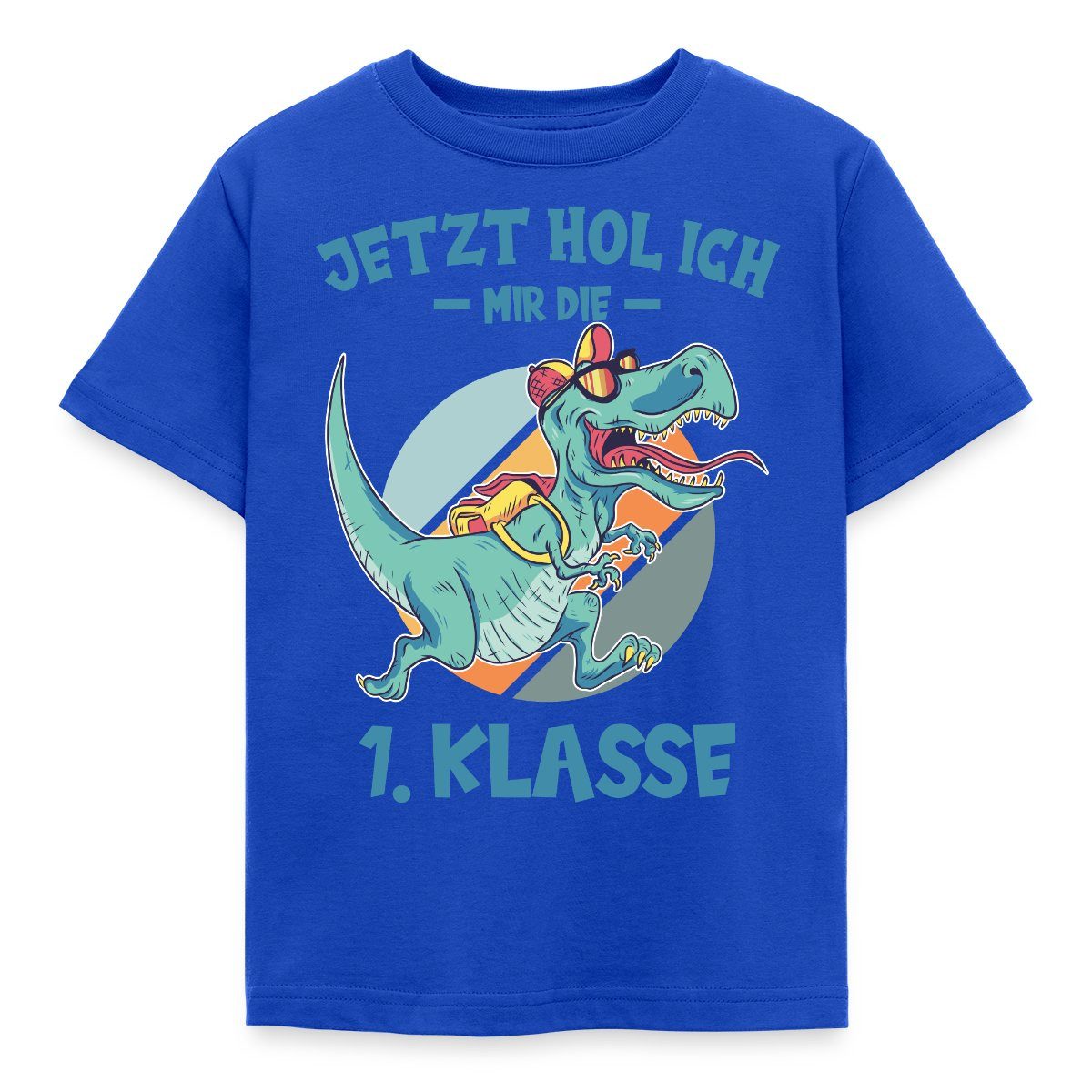 Spreadshirt T-Shirt Jetzt Hol Ich Mir Die 1. Klasse Einschulung Kinder T-Shirt (1-tlg) Fällt klein aus. Wir empfehlen, eine Größe größer zu bestellen.