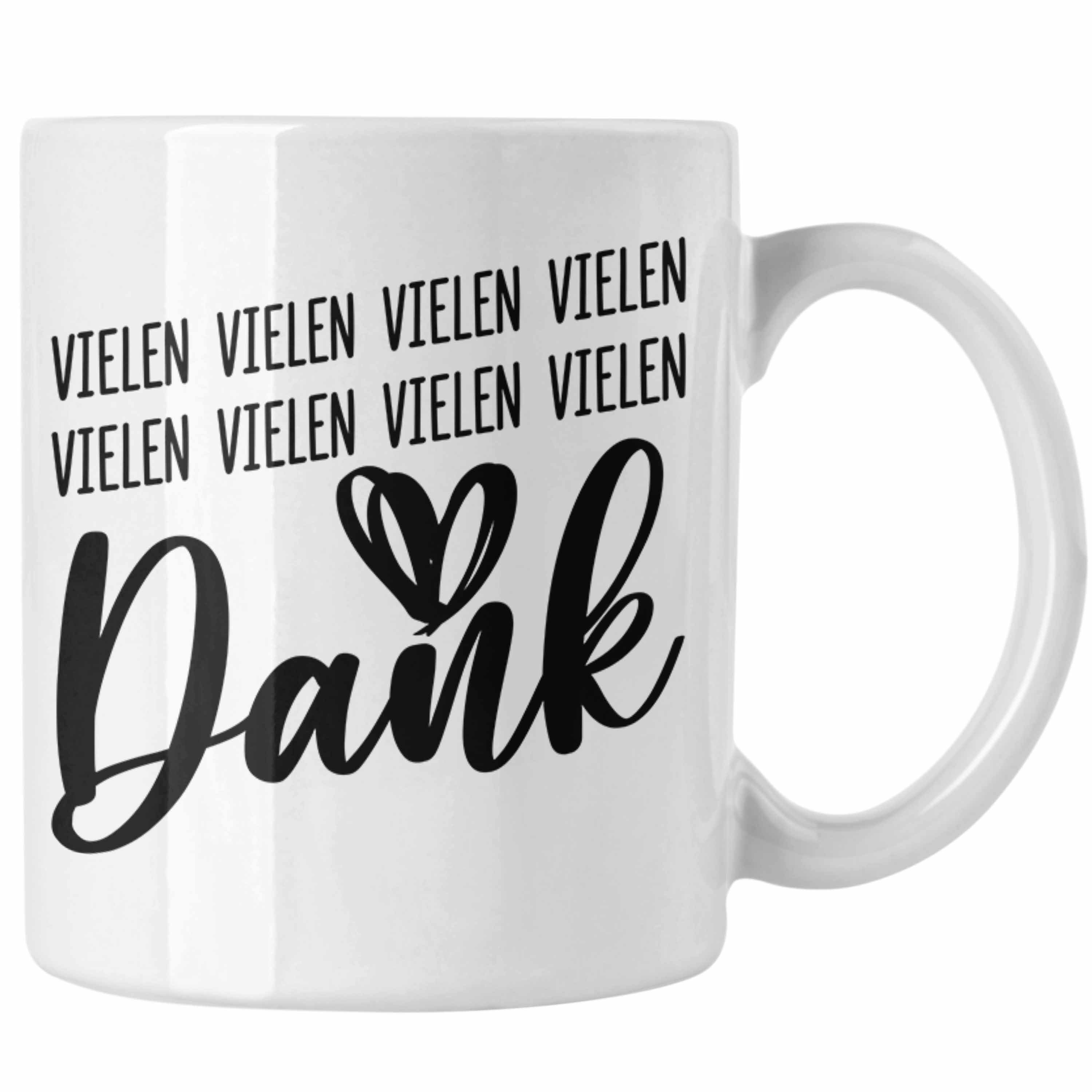Trendation Tasse Trendation - Dankeschön Geschenke Danke Tasse Kaffeetasse Danke Sagen