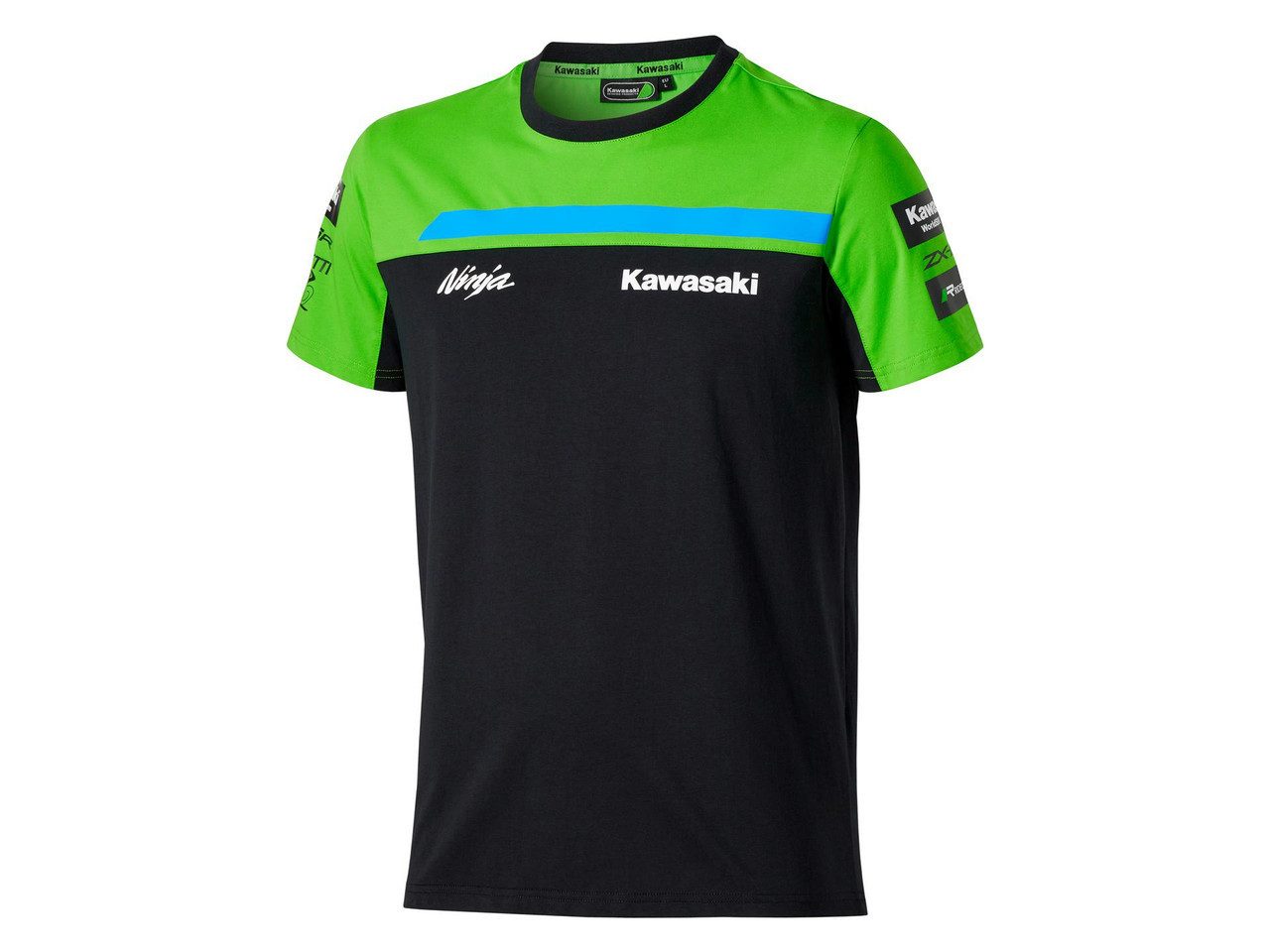 Kawasaki T-Shirt Kawasaki WSBK Team Replika T-Shirt Herren