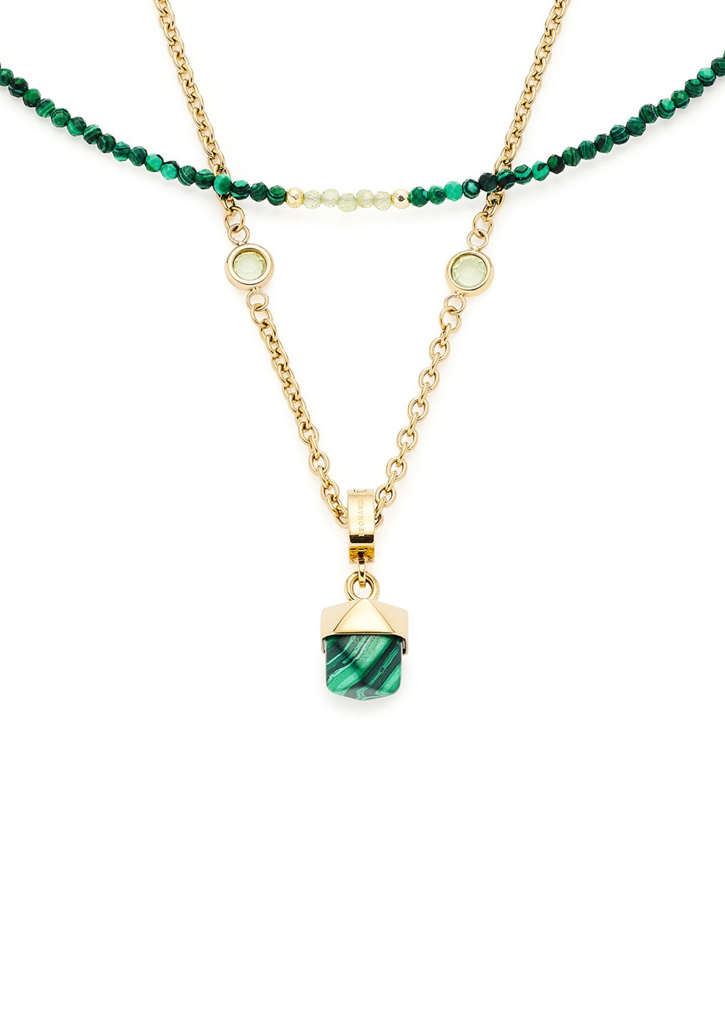 LEONARDO Kette mit Anhänger Halskette V...