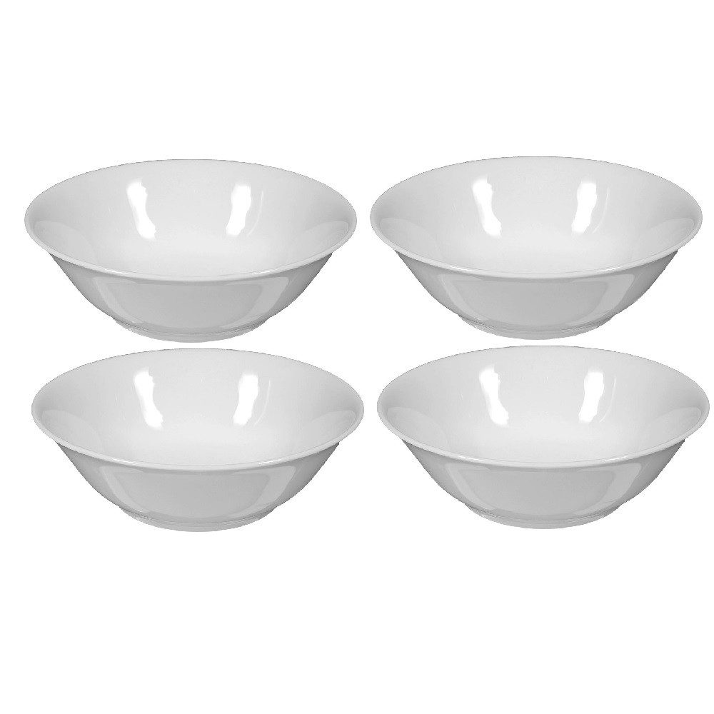 Seltmann Weiden Müslischale Seltmann Weiden Rondo/Liane weiß Dessertschale 15 cm 4-er Set