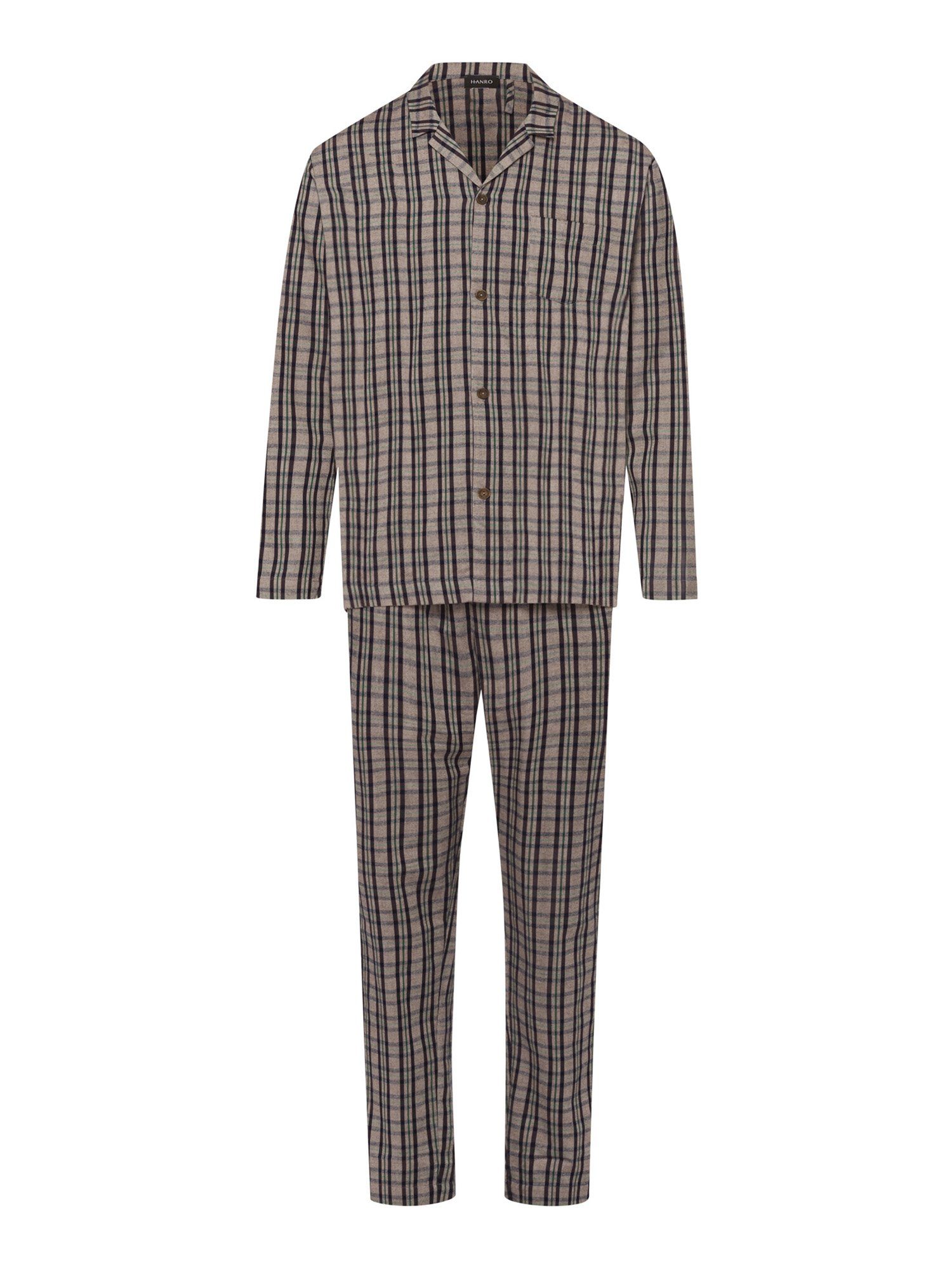 Hanro Pyjama Cozy Comfort essential stripe