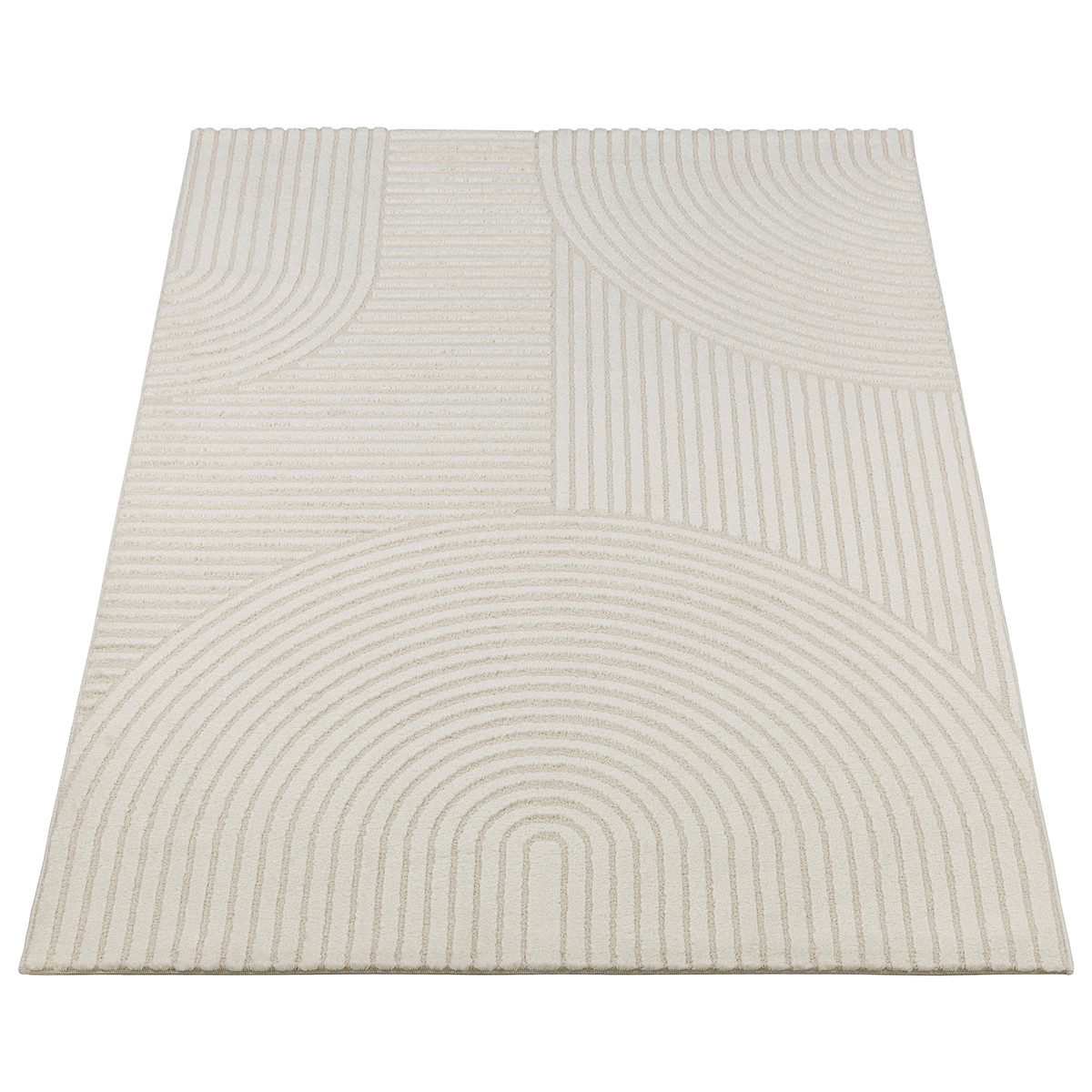 the carpet Teppich Everest Hoch-Tief-Struktur, rechteckig, Höhe: 14 mm, Wohnzimmer Teppich, hohe Flordichte, 3D-Effekt, weiche Oberfläche – Bild 3 von 5