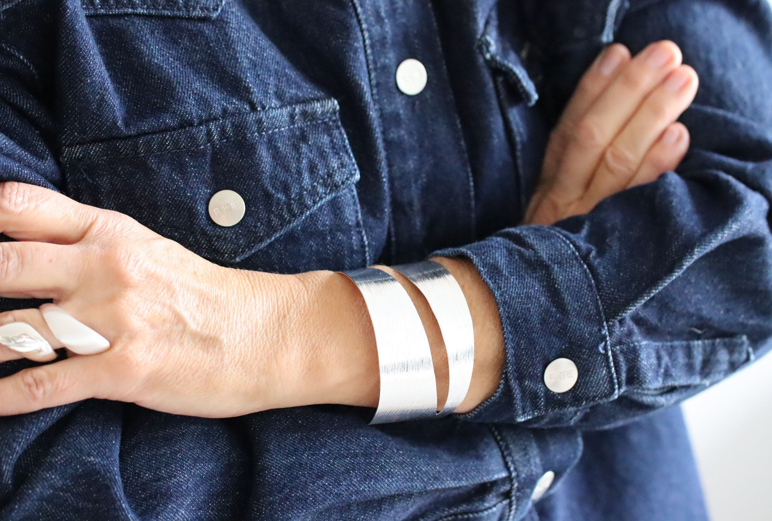 SILBERMOOS Armreif Armreif mit diagonaler Aussparung, günstig online kaufen