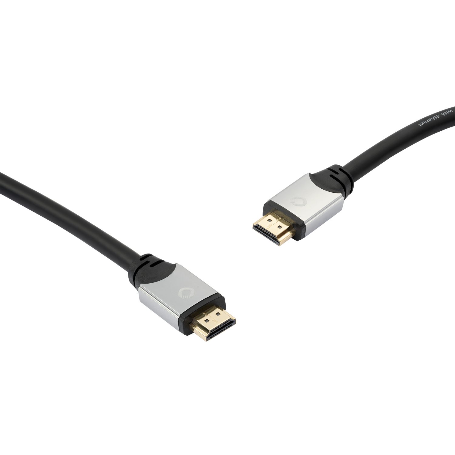 OEHLBACH Black Magic High-Speed-HDMI®-Kabel mit Ethernet HDMI-Kabel, HDMI, HDMI (750 cm), High Performance, Flexibel