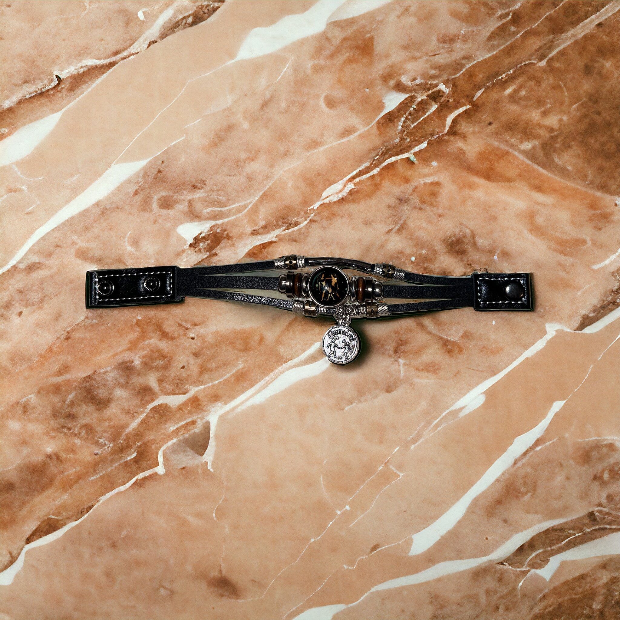 Stelby Armband mit Gravur Armband Sternzeichen Zwillinge mit 3D Gravur im G günstig online kaufen