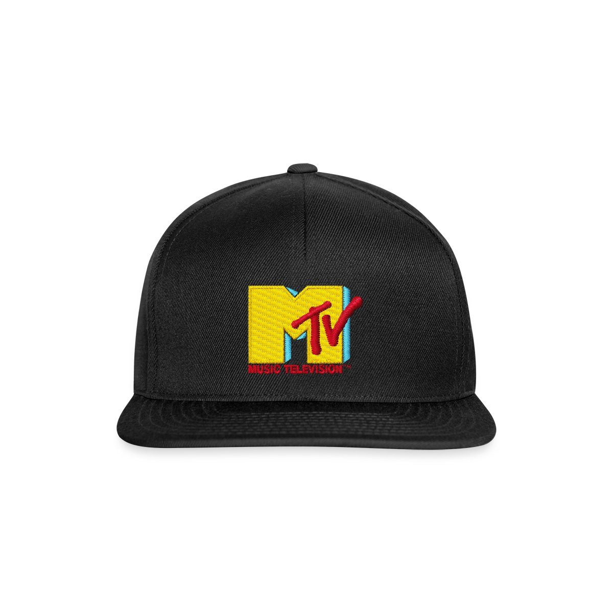 Snapback Cap MTV Logo Als Stick-Design Snapback Cap