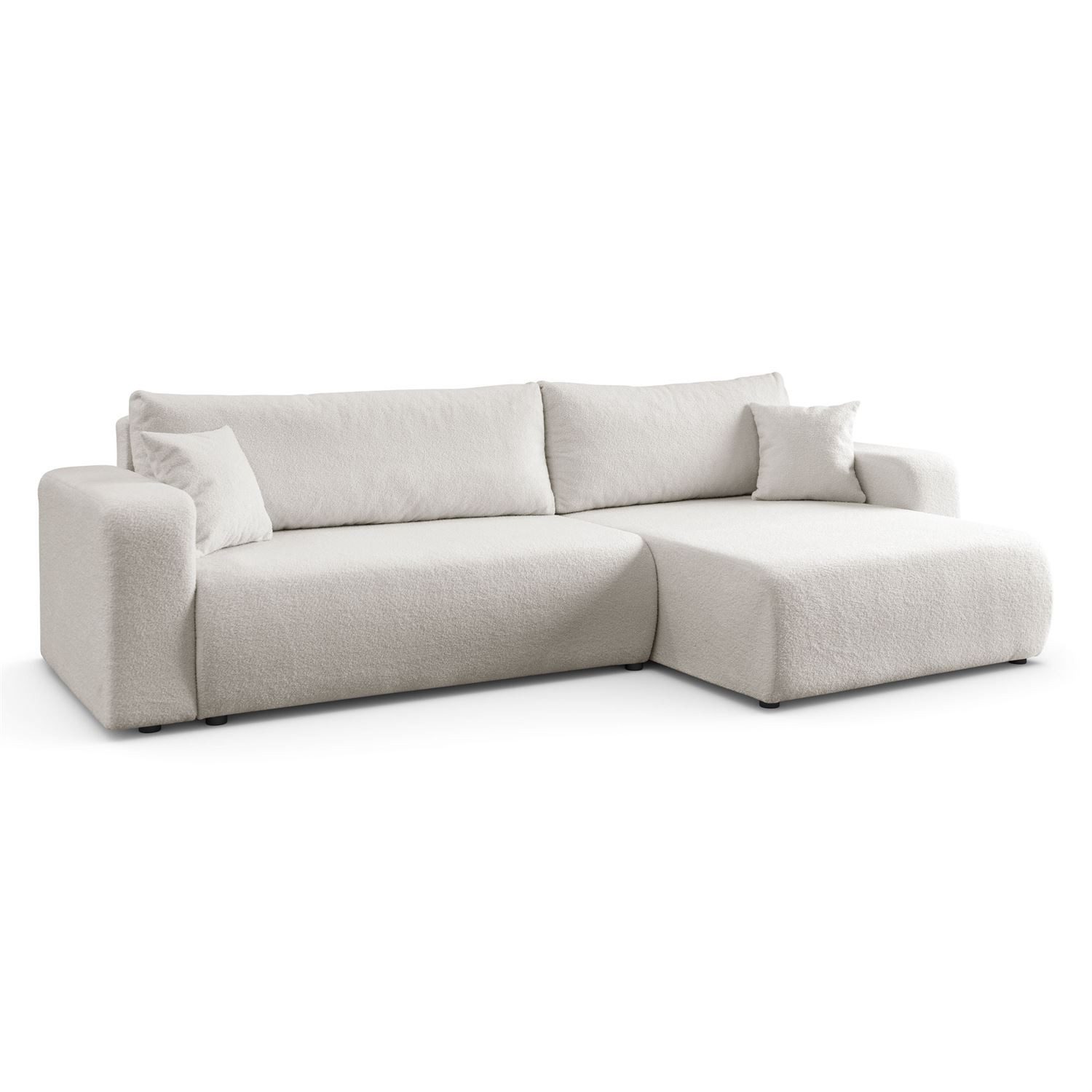 Lookway Ecksofa VESPO XL Moderne Wohnlandschaft in L-Form mit Schlaffunktion, mit Bettfunktion und Bettkasten