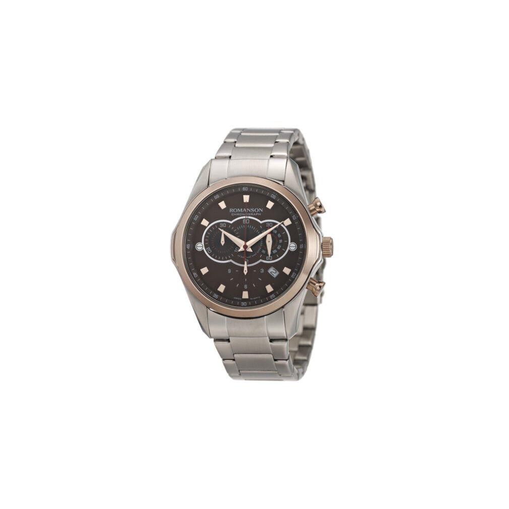 Romanson Luxusuhr Sports TM3207HM1JAB6R Herrenuhr Chronograph