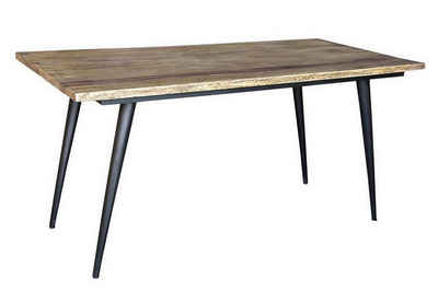 Tischhelden Schreibtisch Tisch Chill massiv Mangoholz 120