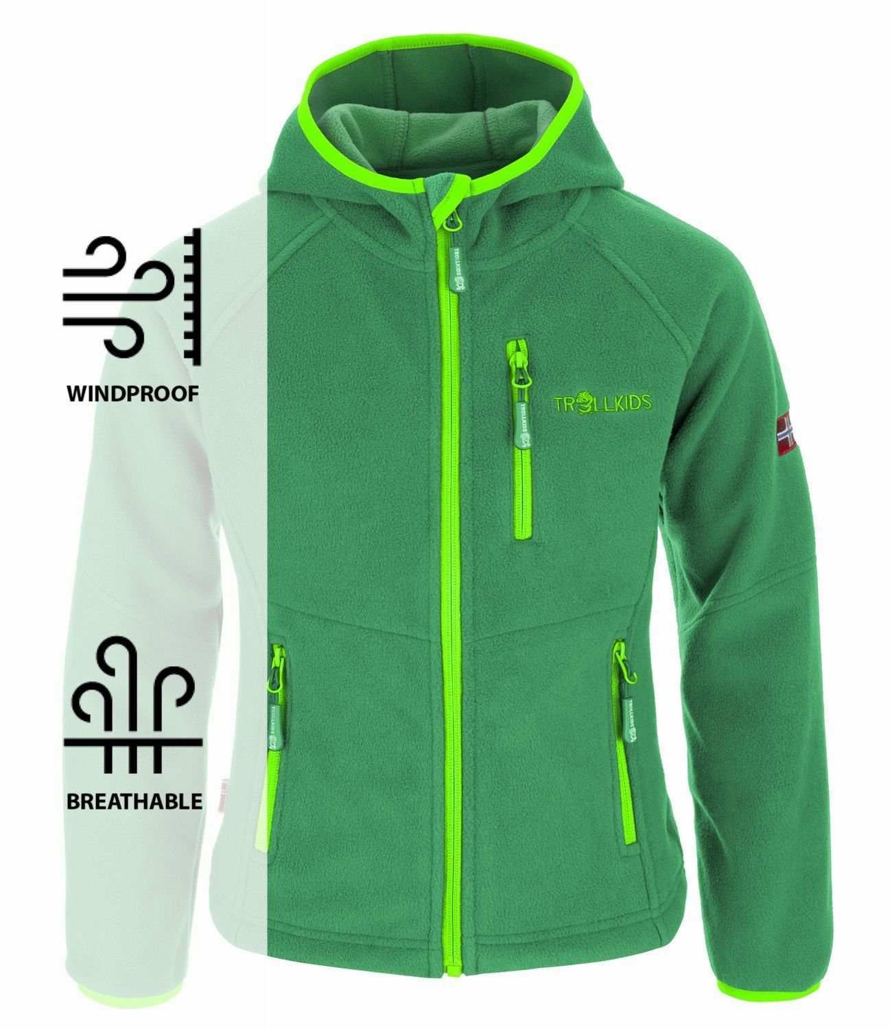 TROLLKIDS Fleecejacke Stavanger
