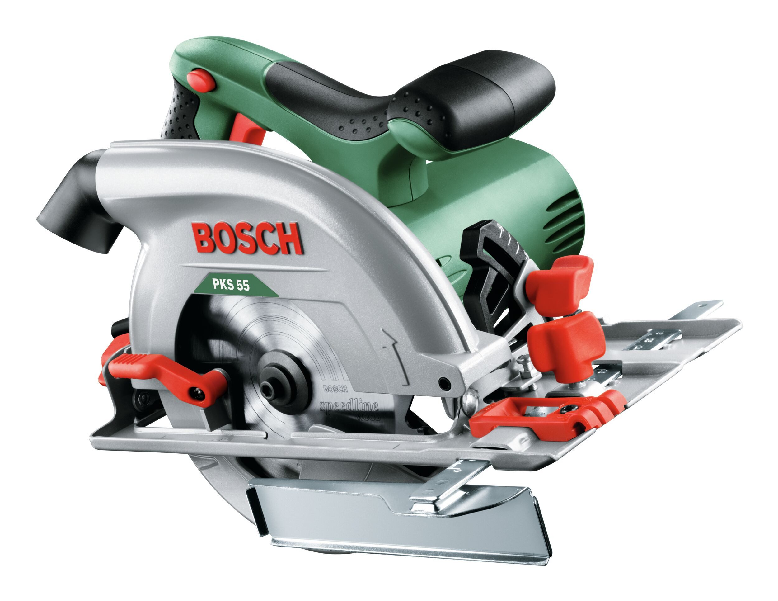 BOSCH Handkreissäge PKS 55, Im Karton