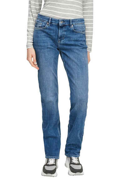 s.Oliver Regular-fit-Jeans »Karolin« straight leg, mid rise