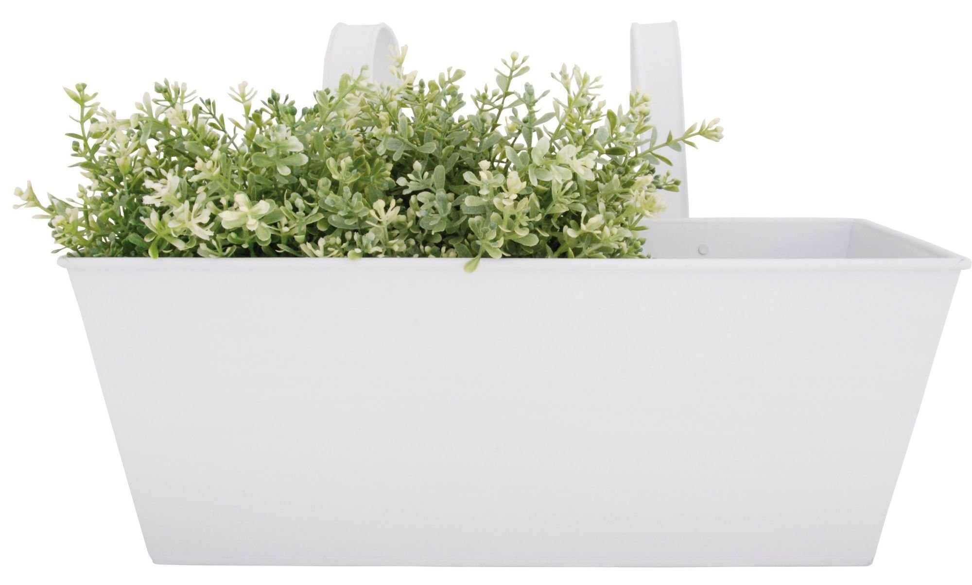 Esschert Blumenkasten (Set, BV Fassungsvermögen Liter 3 Design Balkonkasten mit Einhängehaken, 7.5 St),
