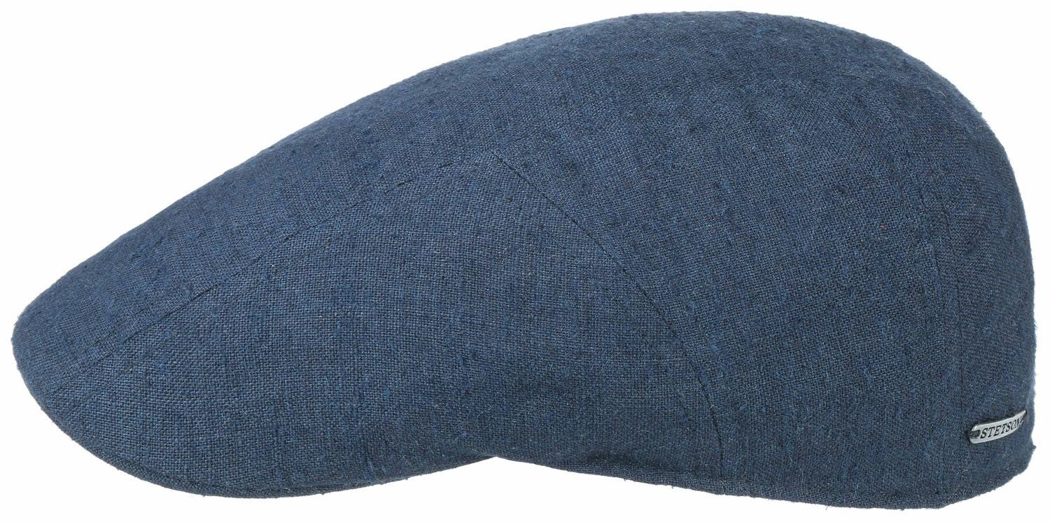 Stetson Schiebermütze Stetson Ivy Flatcap aus hochwertiger Seide & Leinen 2 navy