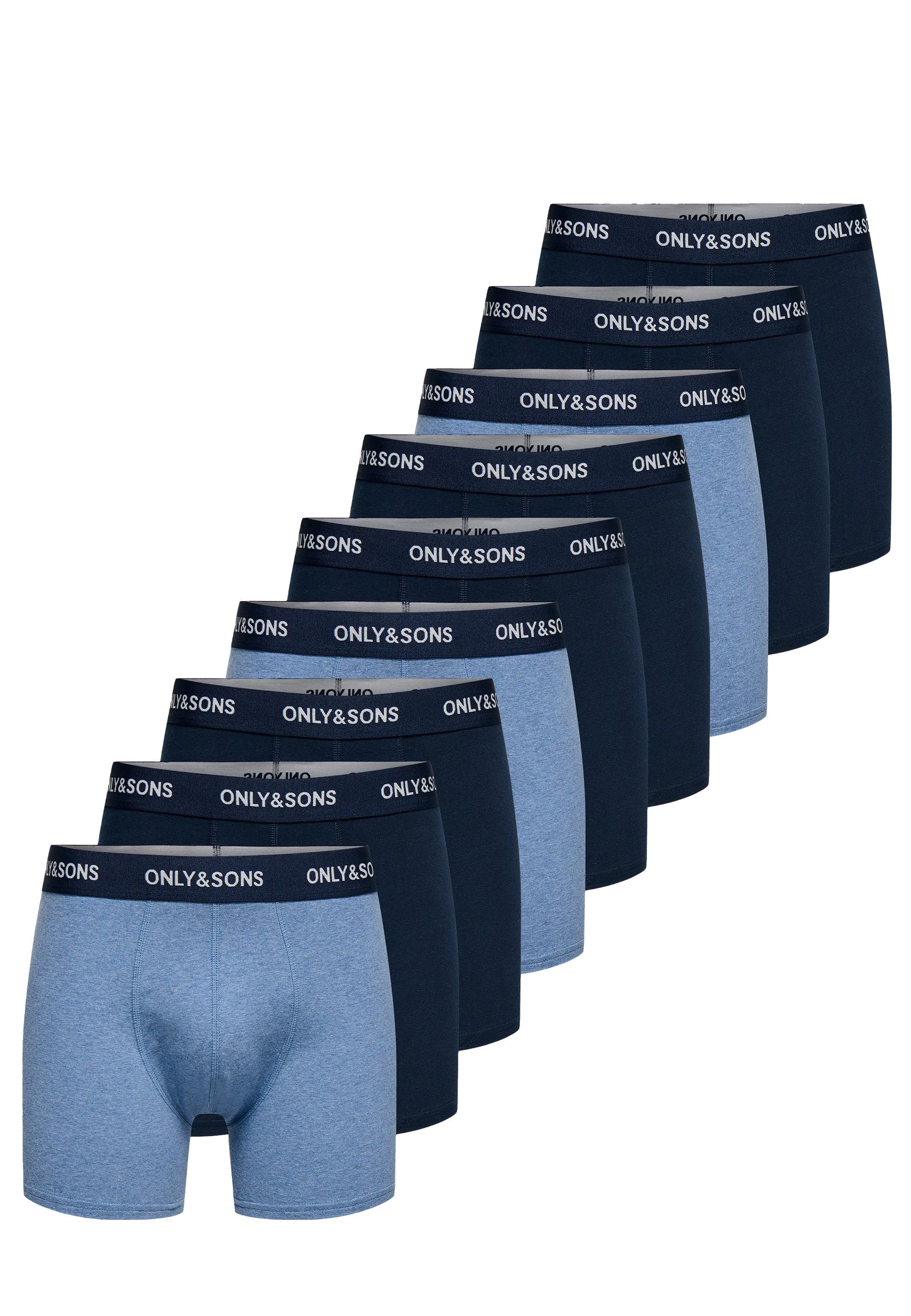 Retro Boxer 9er Pack ONSFITZ SOLID BOXER