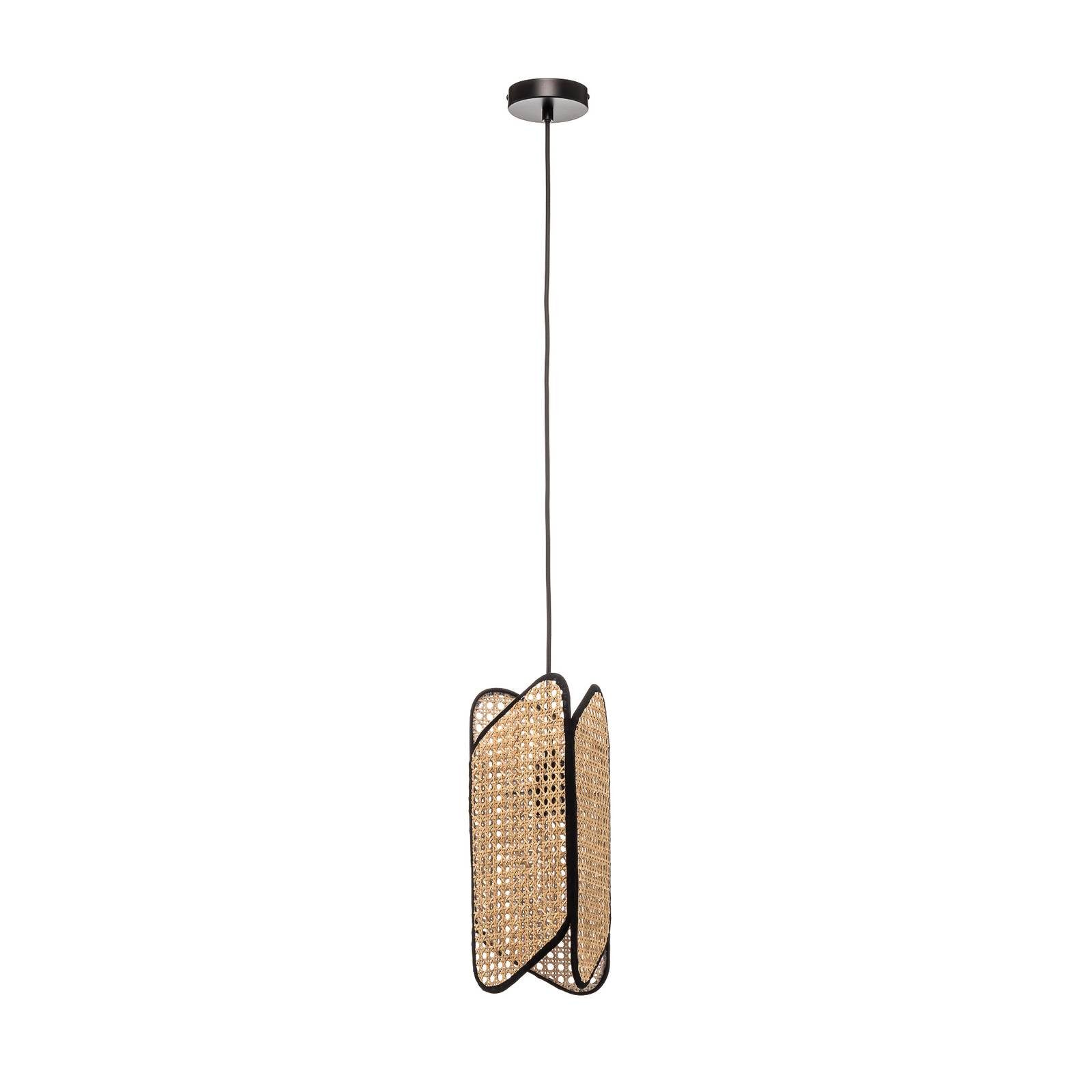 Lucande Hängeleuchte Bassiola, Holz IP20, 1 x 15 W LED