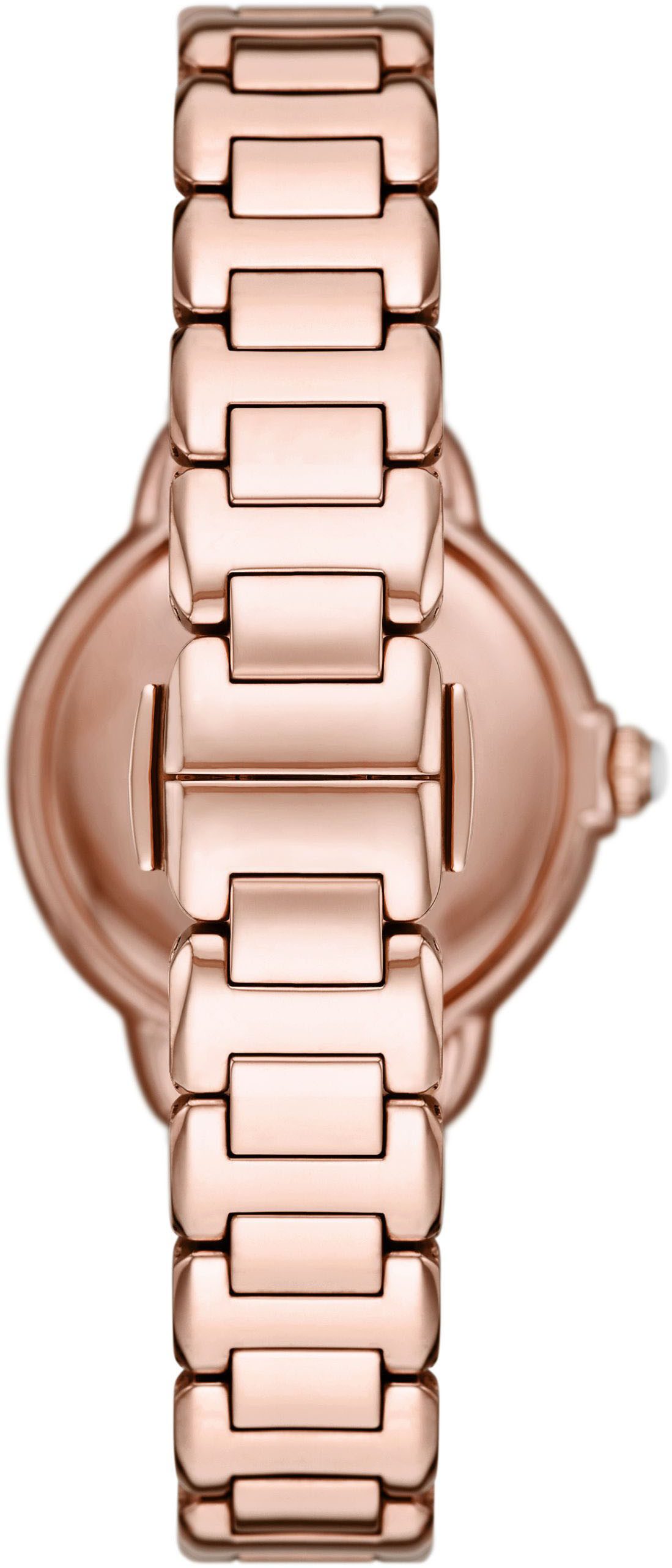 Emporio Armani Quarzuhr AR11633, Armbanduhr, Damenuhr, Edelstahlarmband, analog