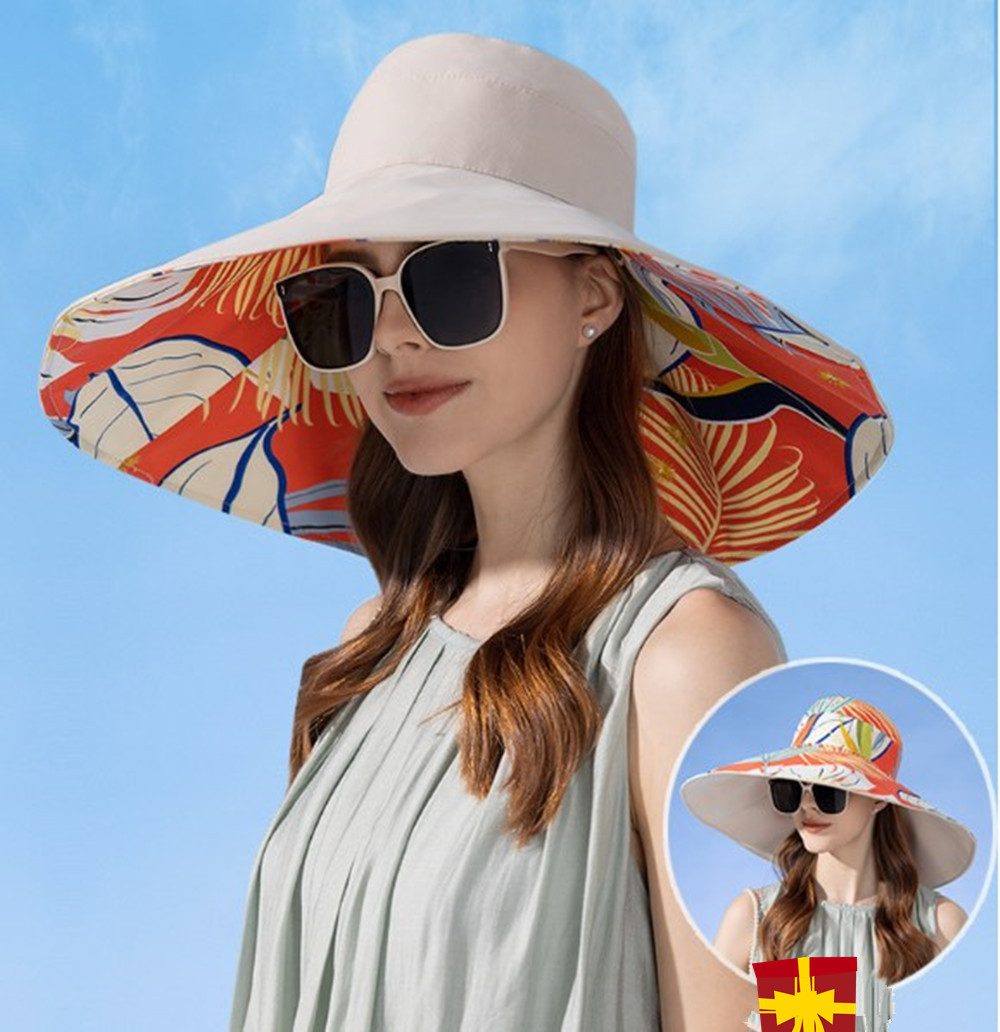 XDeer Sonnenhut Sonnenhut Damen, Sonnenschutz Sommerhut für Damen Breite Kr günstig online kaufen