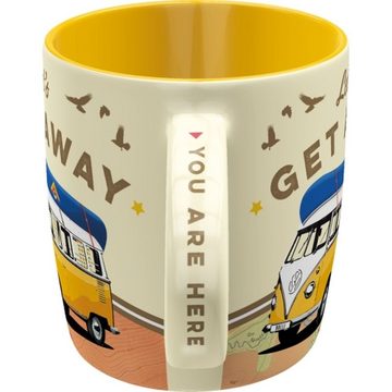 Nostalgic-Art Tasse Kaffeetasse - Volkswagen - VW Bulli Let's Get Away