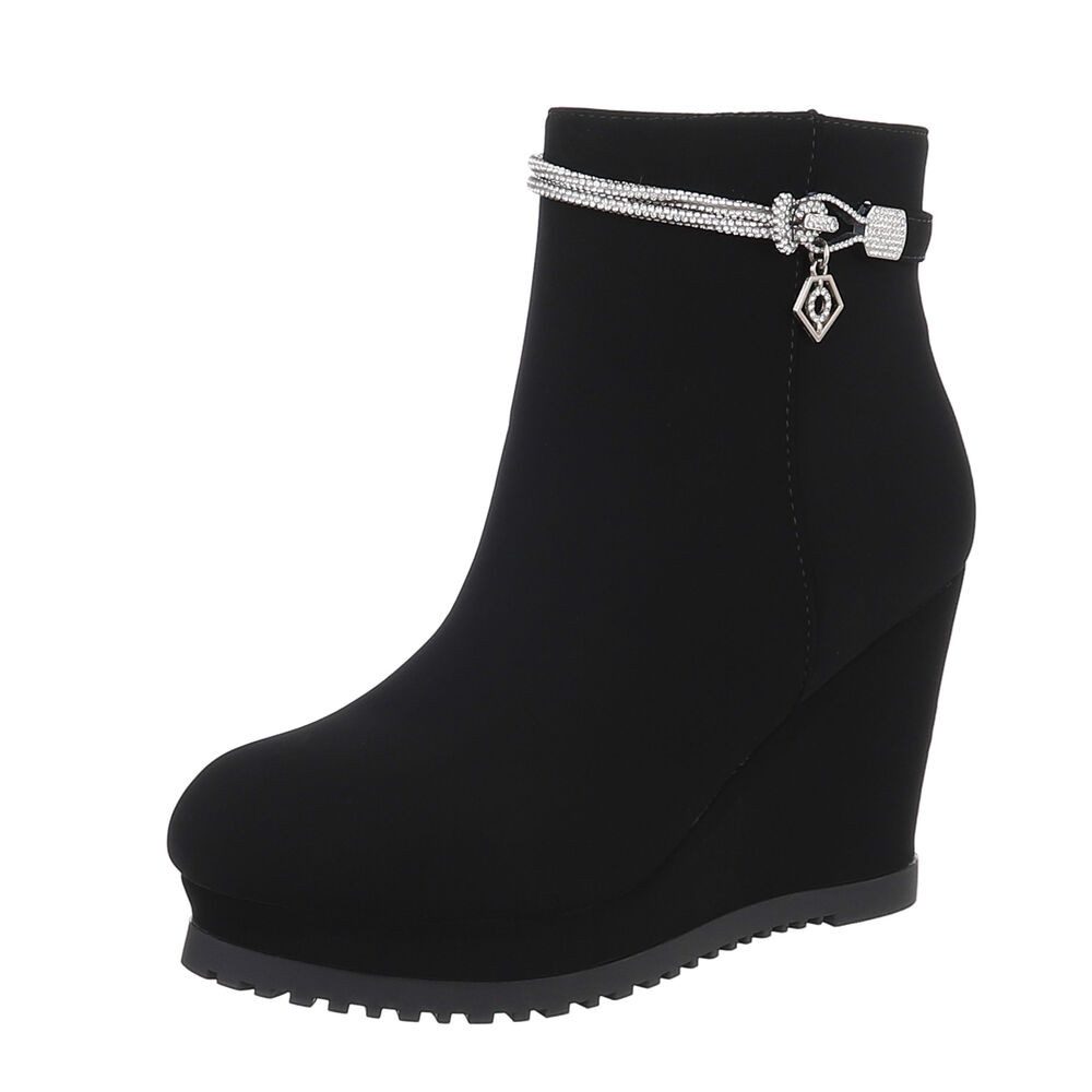 Ital-Design Damen Freizeit Plateaustiefelette (87108843) Keilabsatz/Wedge günstig online kaufen