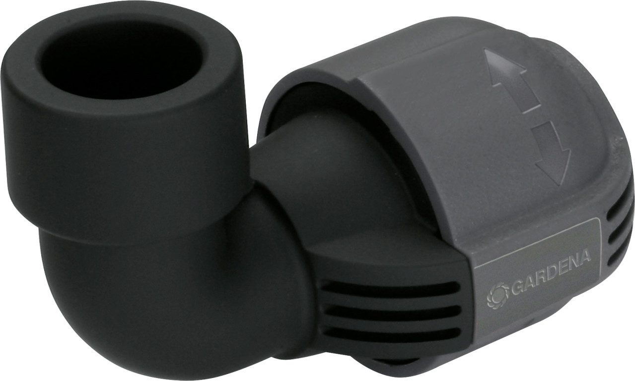 Schlauchverbinder Gardena L-Stück mit Gewinde Sprinklersystem 25 mm