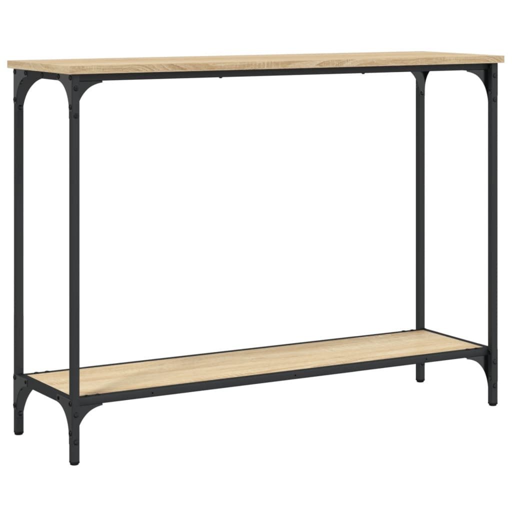 vidaXL Beistelltisch Konsolentisch Sonoma-Eiche 101x30,5x75 cm Holzwerkstoff (1-St)