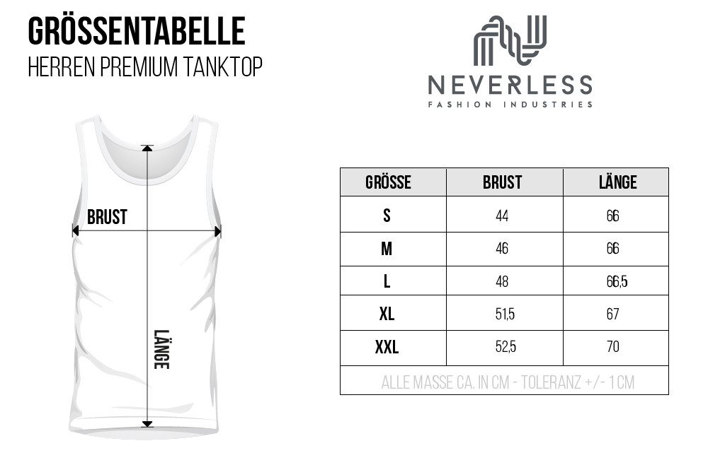 Neverless Tanktop Herren Tank-Top California Palmen Sommer Foto Print Aufdruck mit Print
