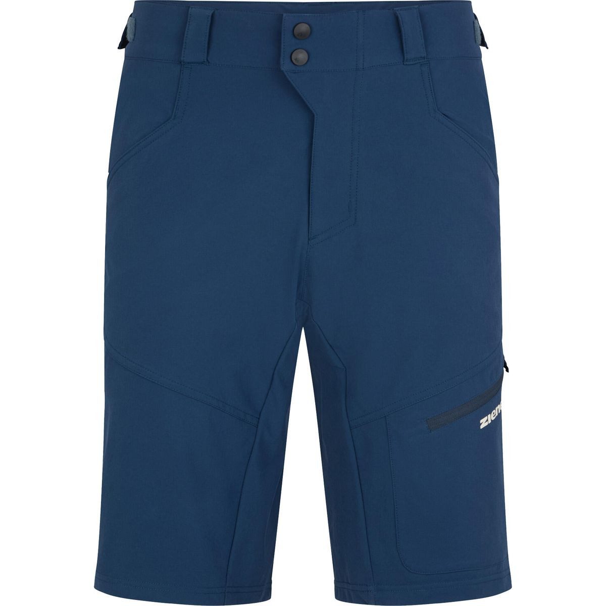 Ziener Fahrradhose Nelat-z Shorts man Funktionale und elastische Radshorts für Herren, wärmend und bequem