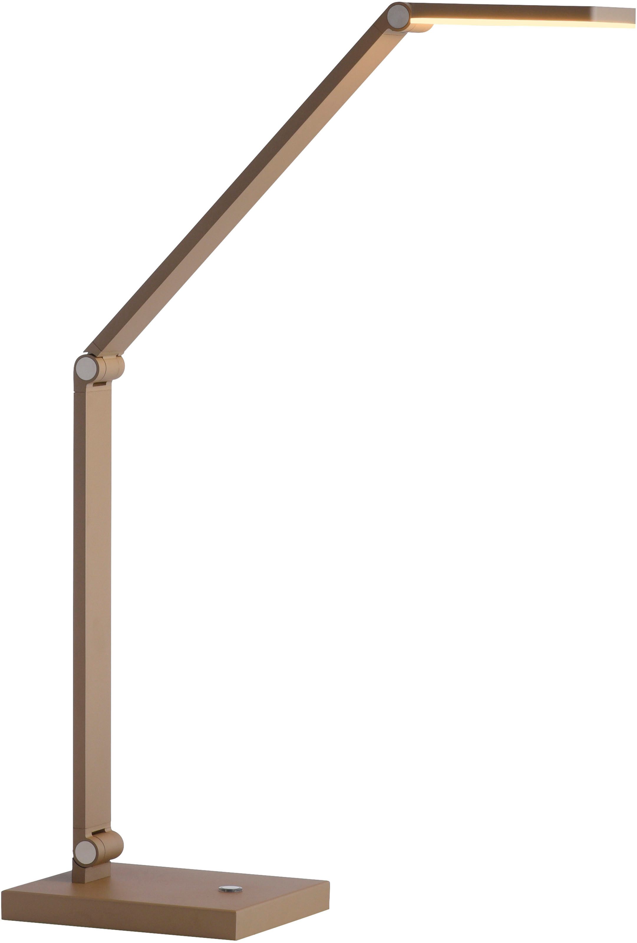 Paul Neuhaus LED Tischleuchte SAMSKY, Farbsteuerung, LED fest integriert, warmweiß - kaltweiß, Touchdimmer, CCT 2700-5000K, Memoryfunktion, Höhenverstellbar