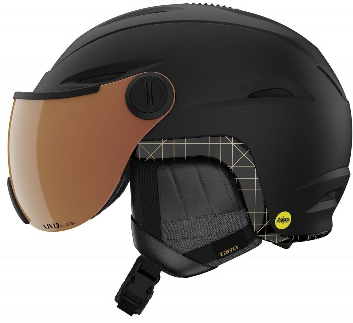 Giro Skihelm Giro Essence Mips Vivid Damen Skihelm Snowboardhelm matt black 240159