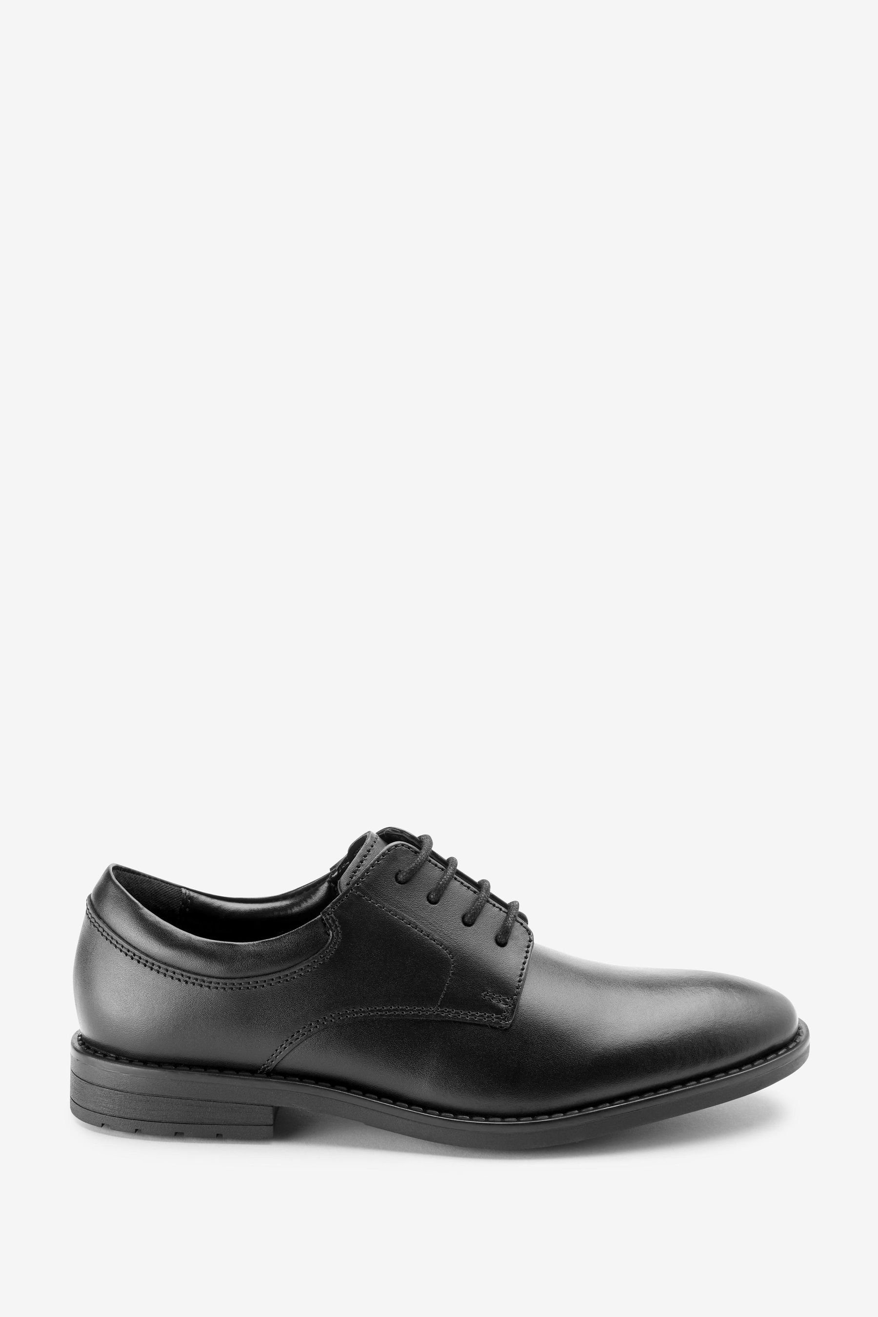 Next Schlichter Lederschnürschuh Schnürschuh