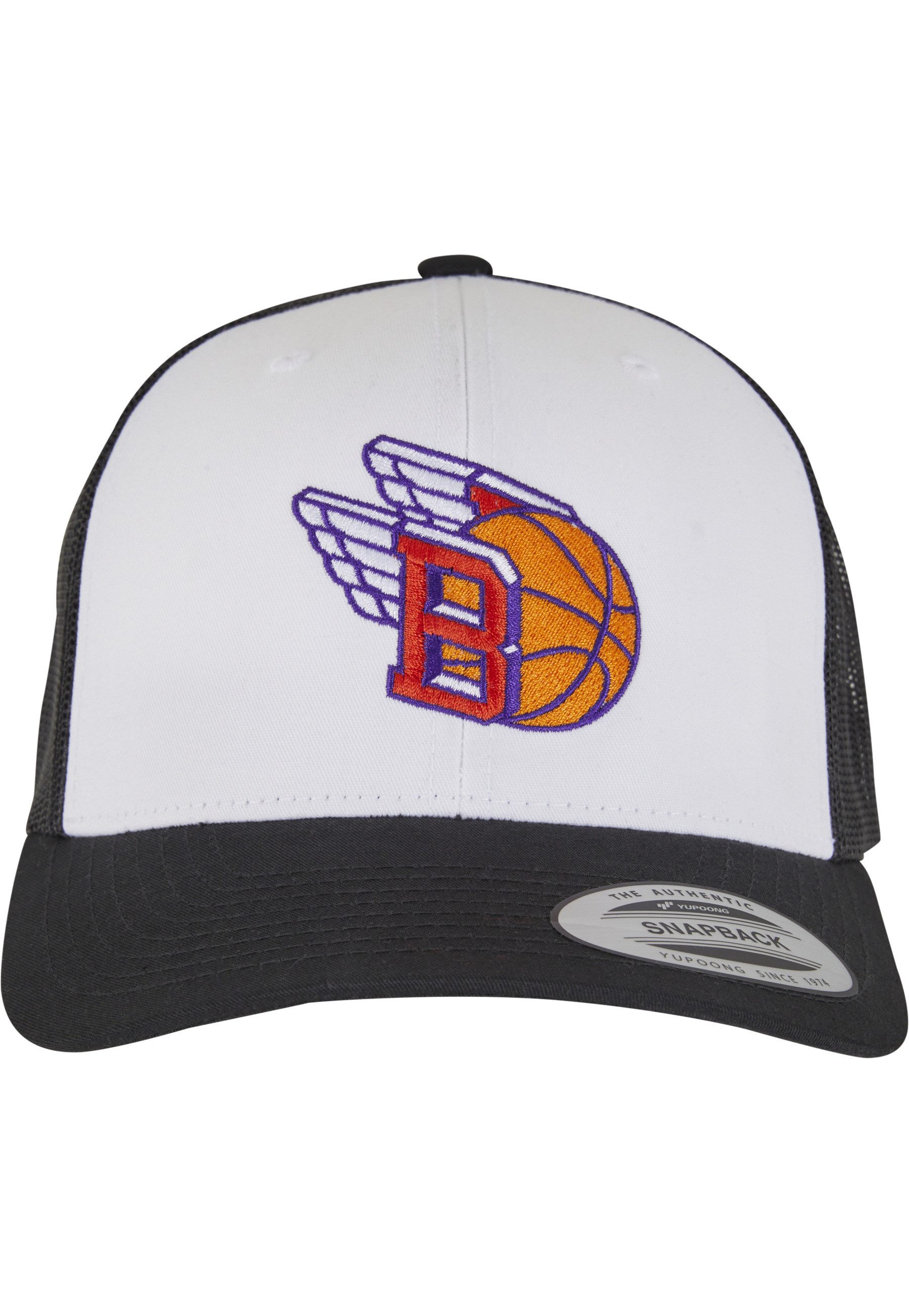 Trucker Cap MisterTee Basketball Fly Retro Trucker Colored Front