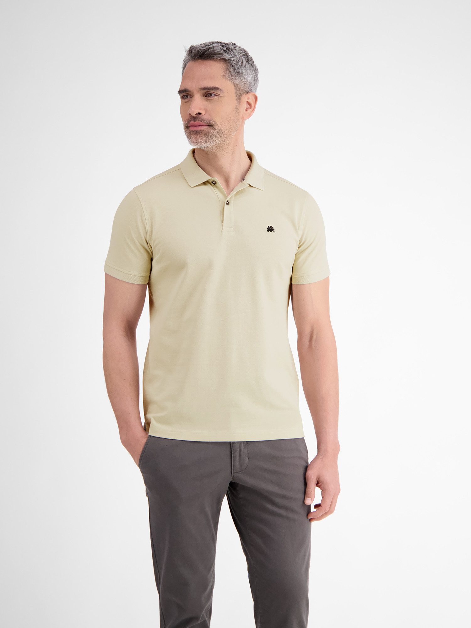 LERROS Poloshirt LERROS Basic Poloshirt für Herren, unifarben günstig online kaufen