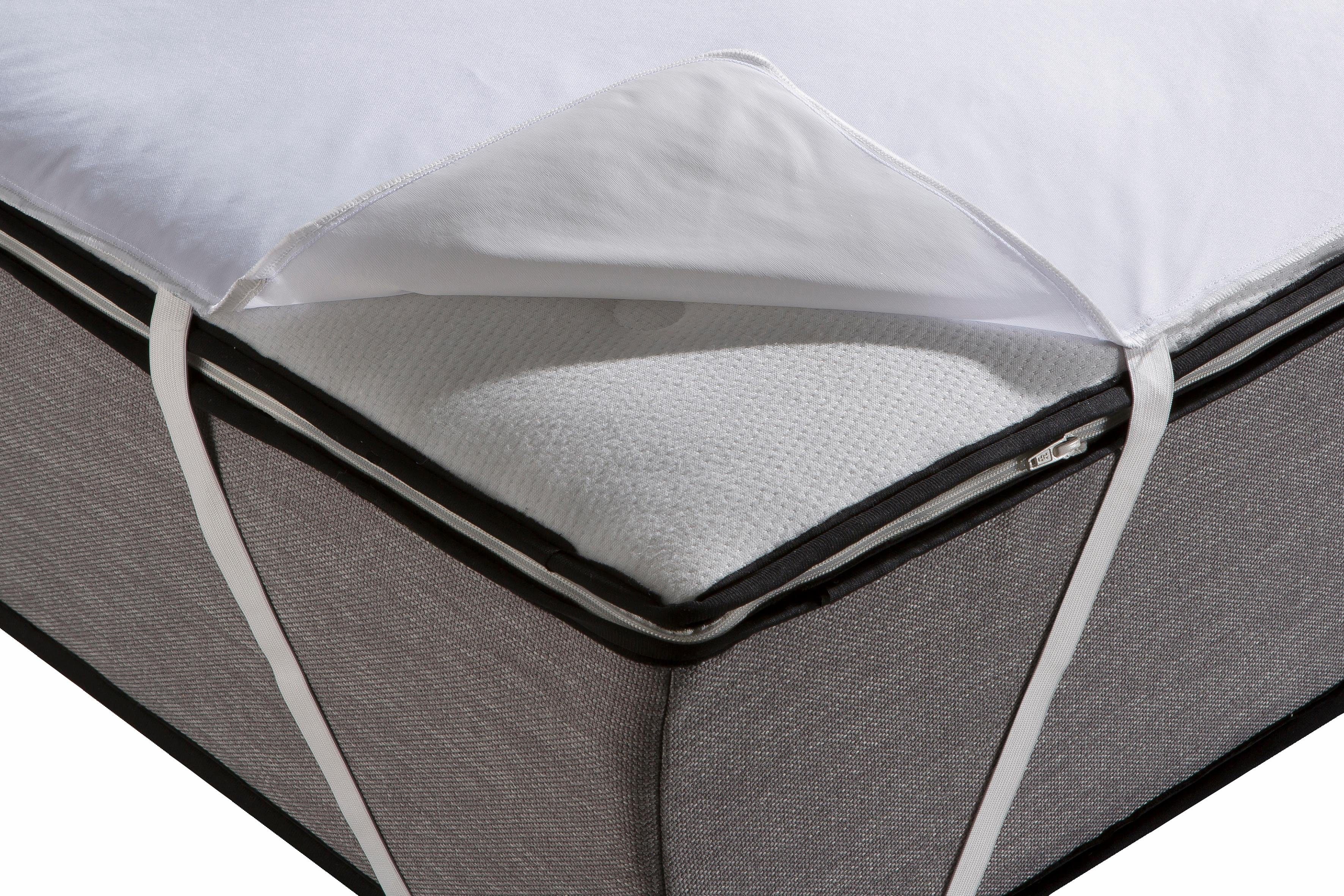 Matratzenauflage Weisser,Auflage 90x200 cm, 140x200 cm und weiteren Größen,wasserdicht OTTO home, (Inkontinenz), Allergiker geeignet (Hausstauballergiker), atmungsaktiv