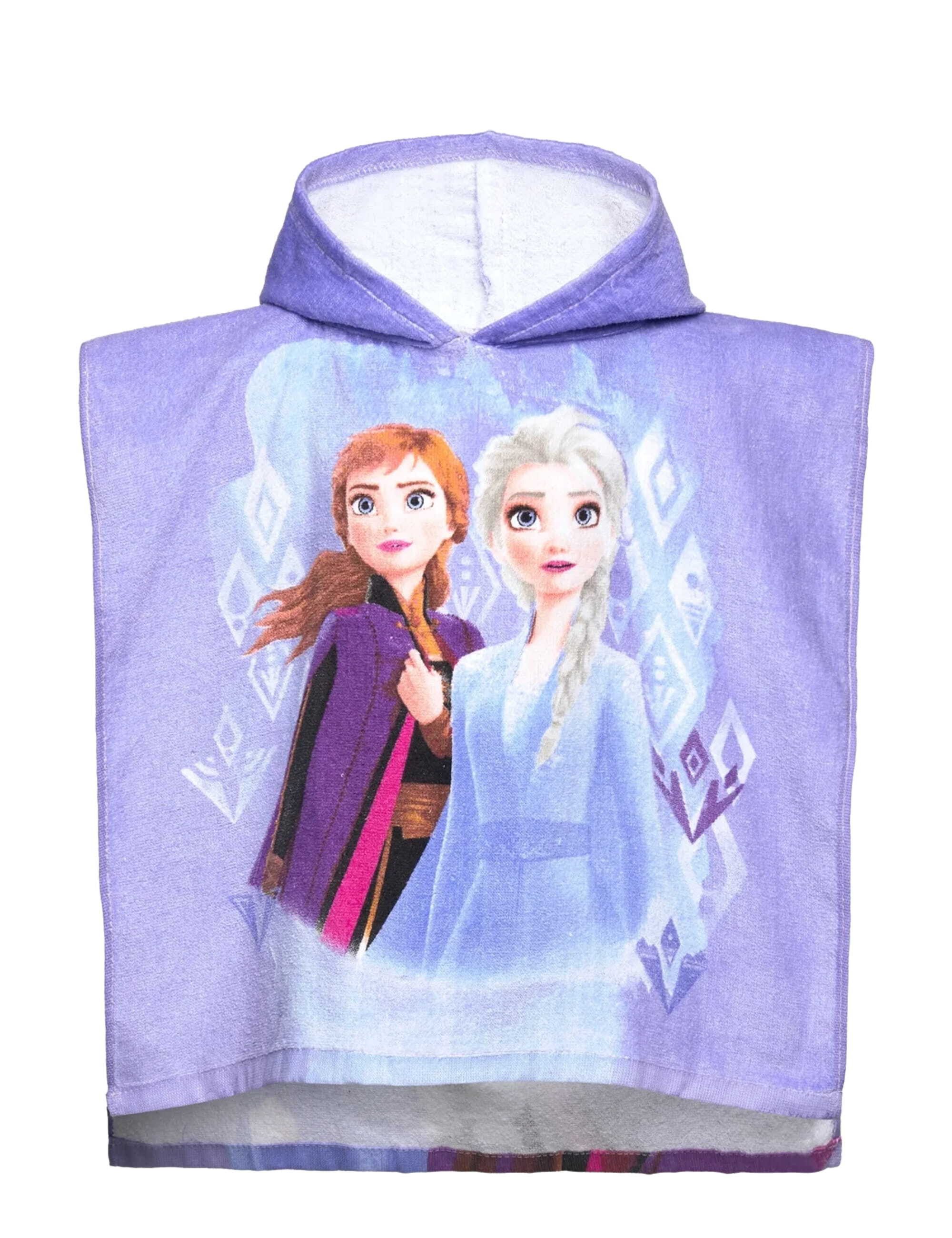 Disney Kapuzenhandtuch Badeponcho Frozen, 100% Baumwolle günstig online kaufen